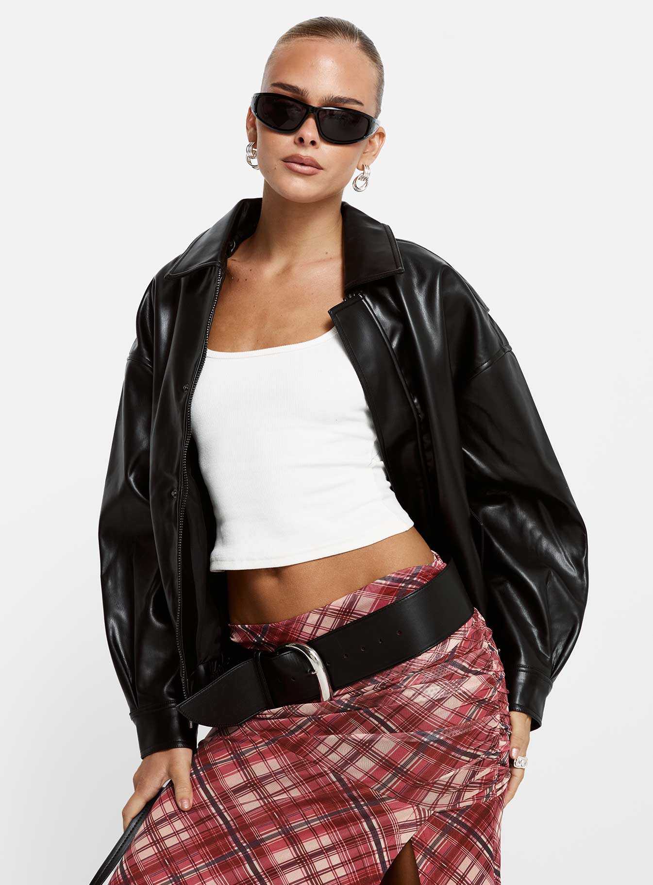 Kenny Siyah Bomber Ceket