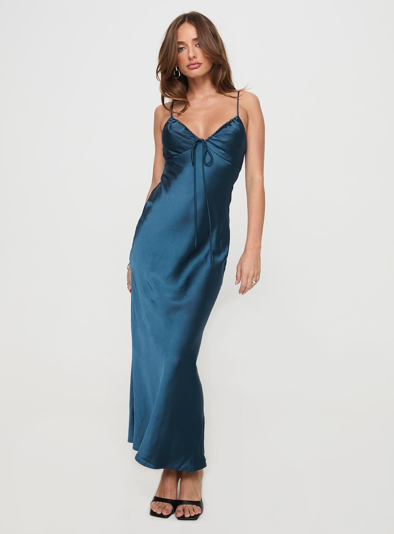 Lacivert Maguire Maxi Elbise
