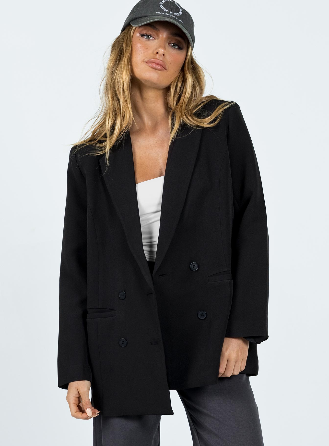 Wyoming Siyah Blazer Ceket