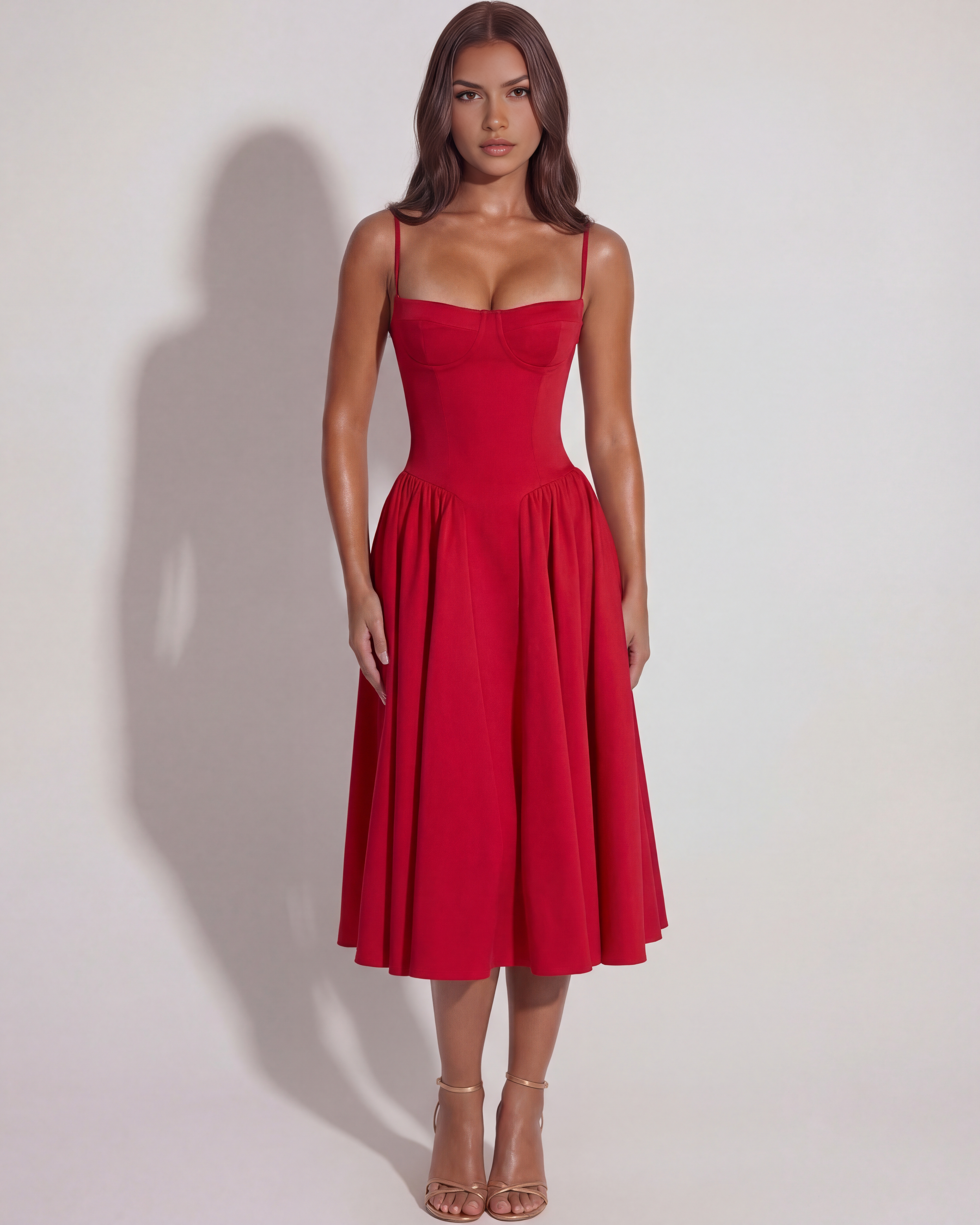 Francesca Midi Elbise