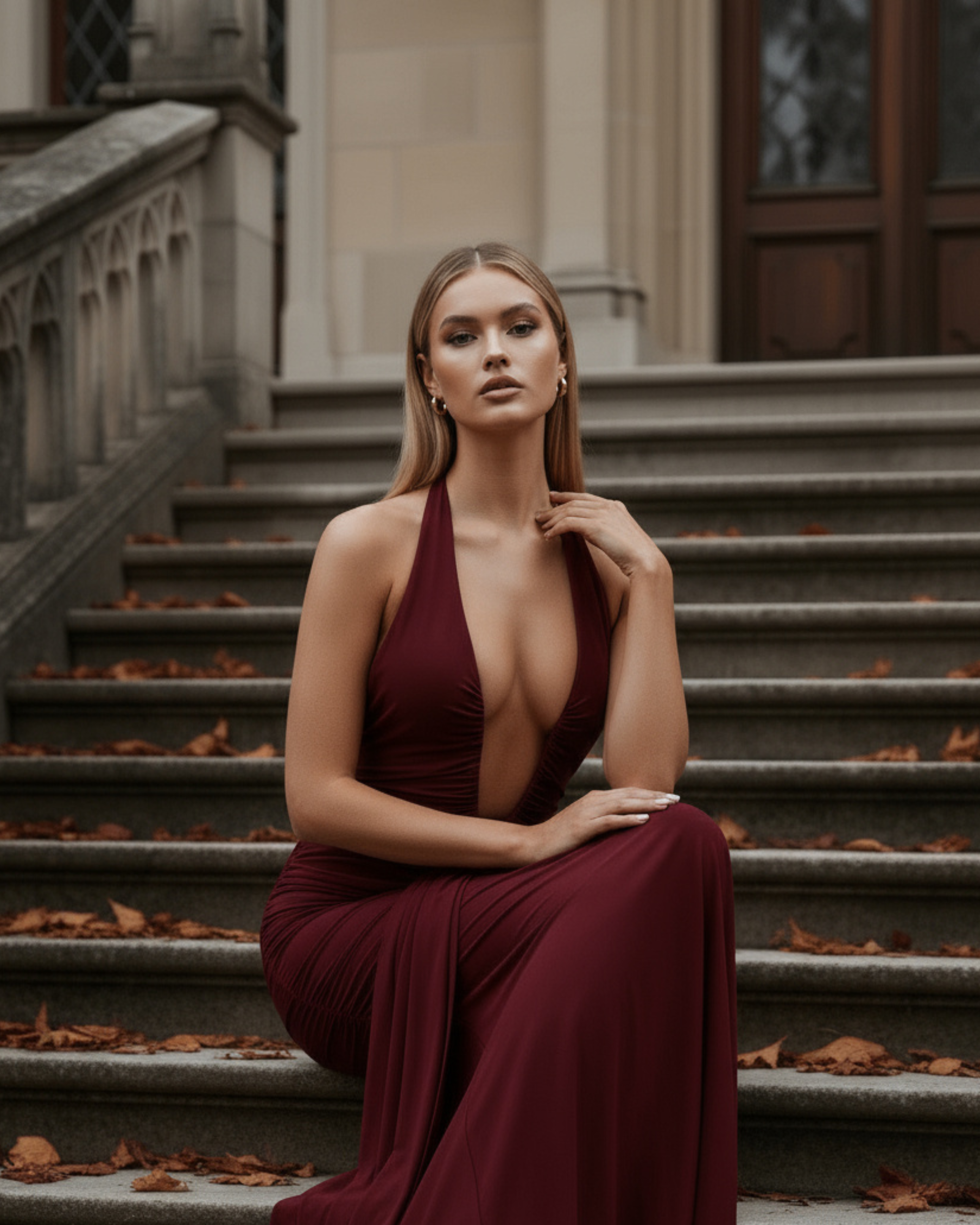 Ariel Maxi Elbise