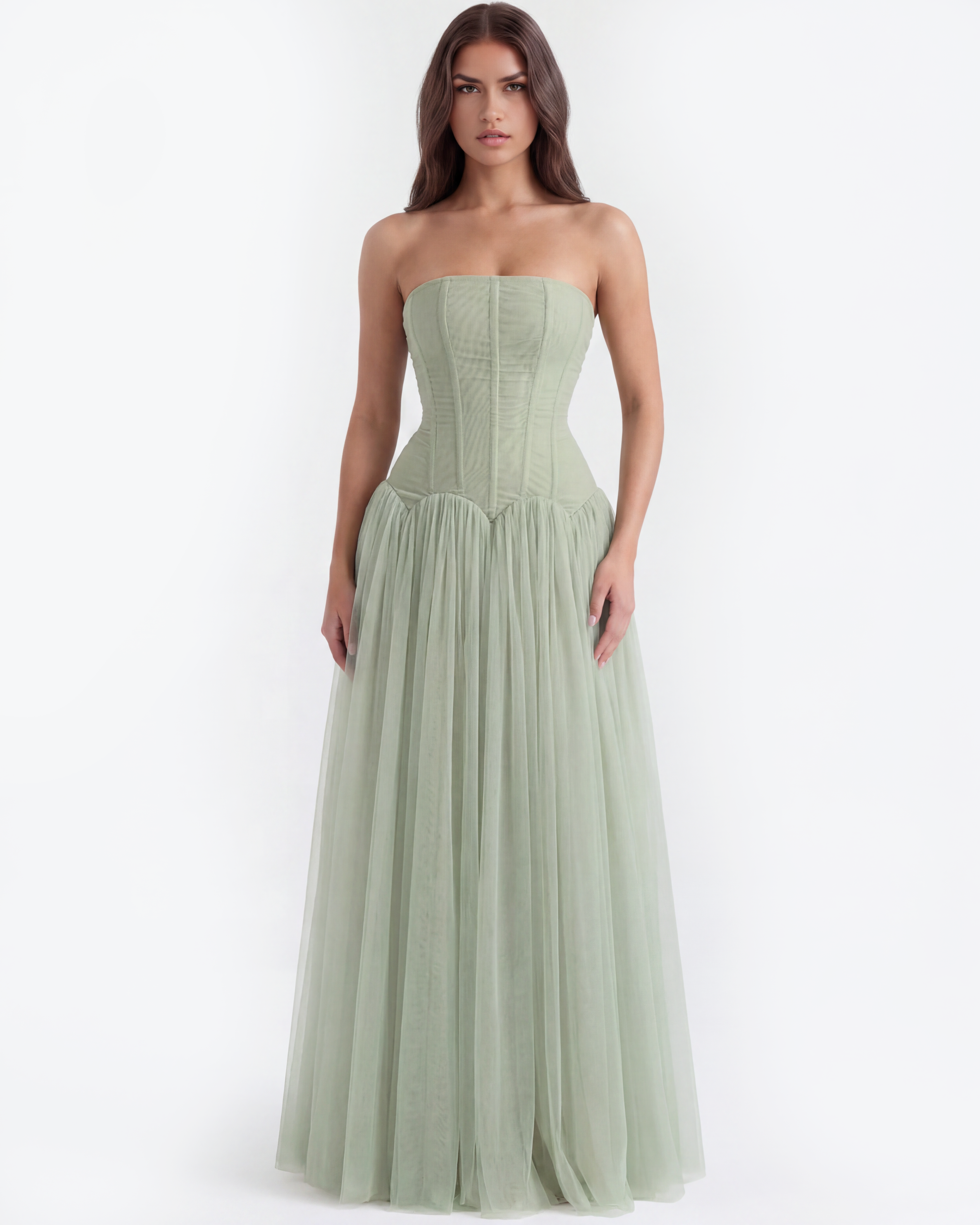 Arabella Mavi Maxi Elbise
