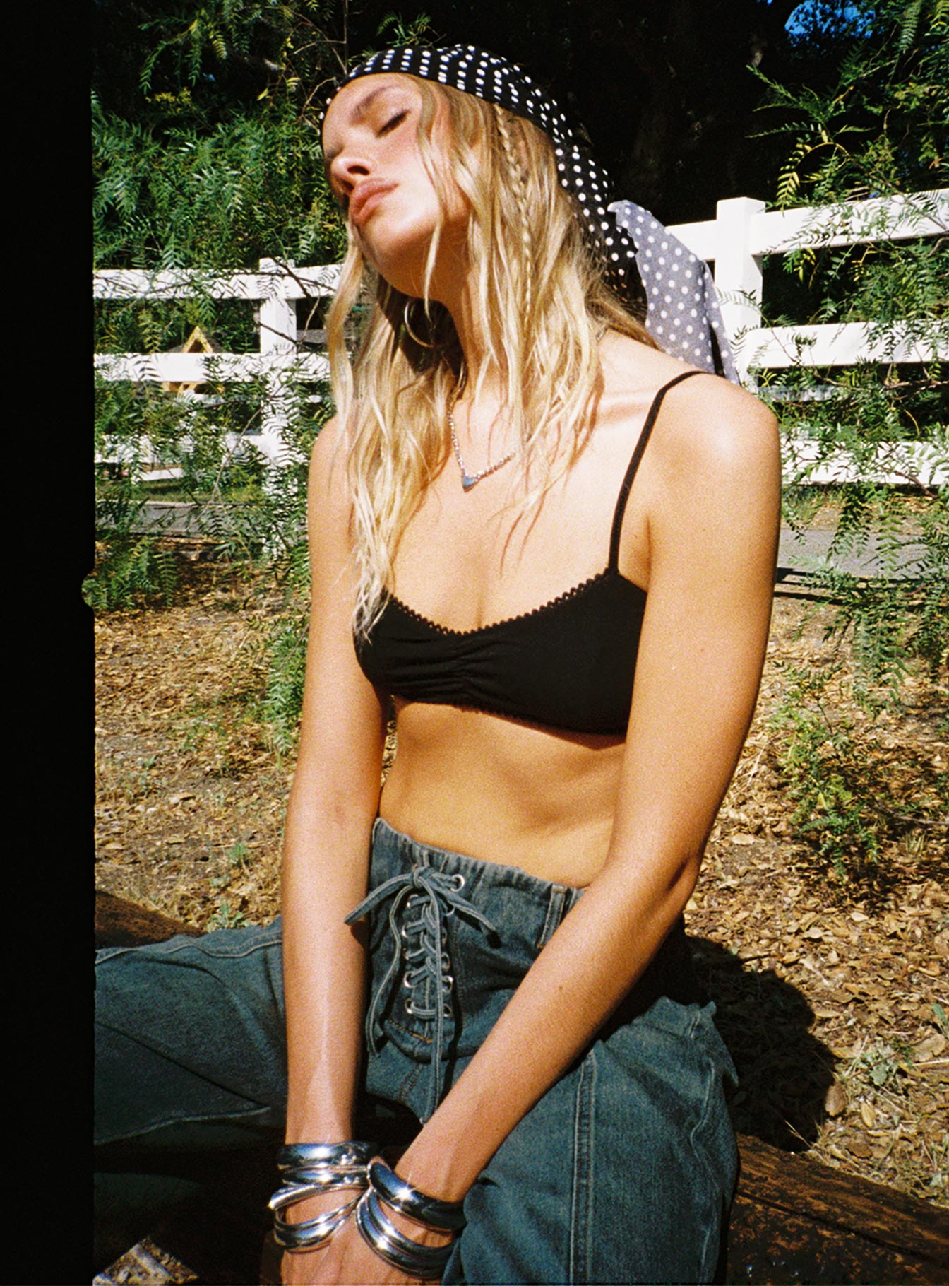 Kiki Siyah Bralet