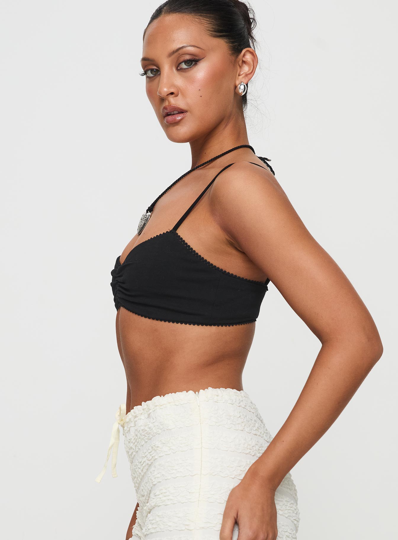 Kiki Siyah Bralet