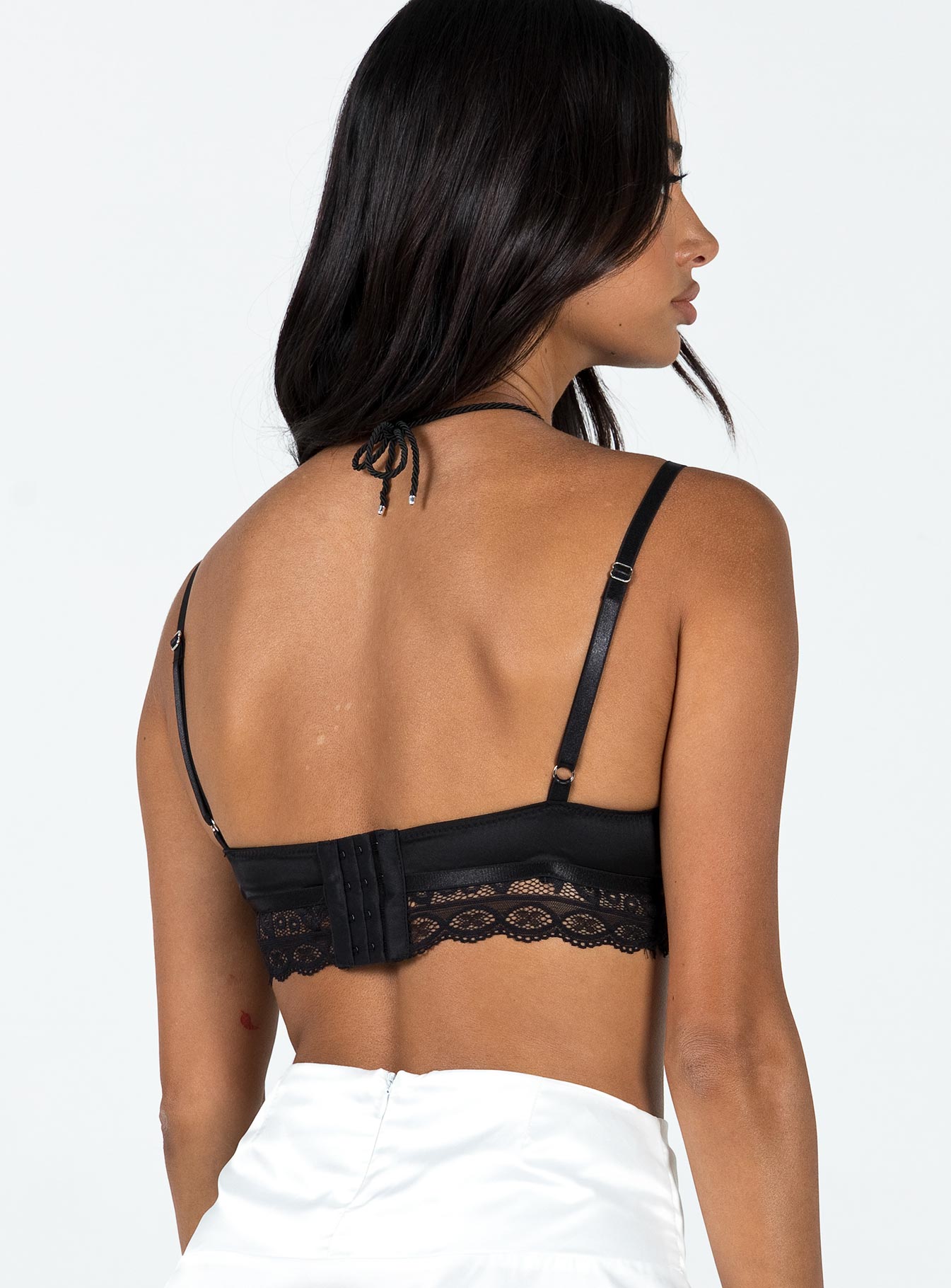 Skylar Siyah Bralet