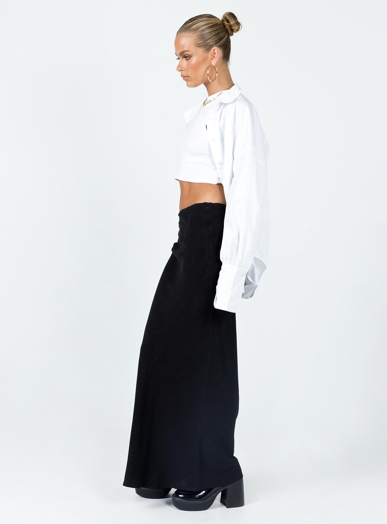 Jodie Siyah Maxi Etek