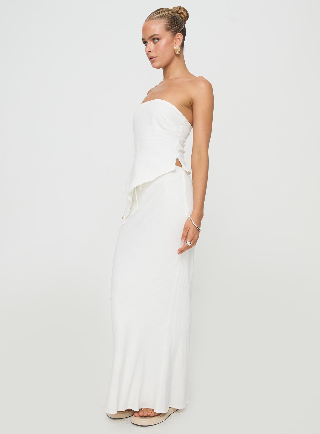 Mercer Keten Maxi Etek