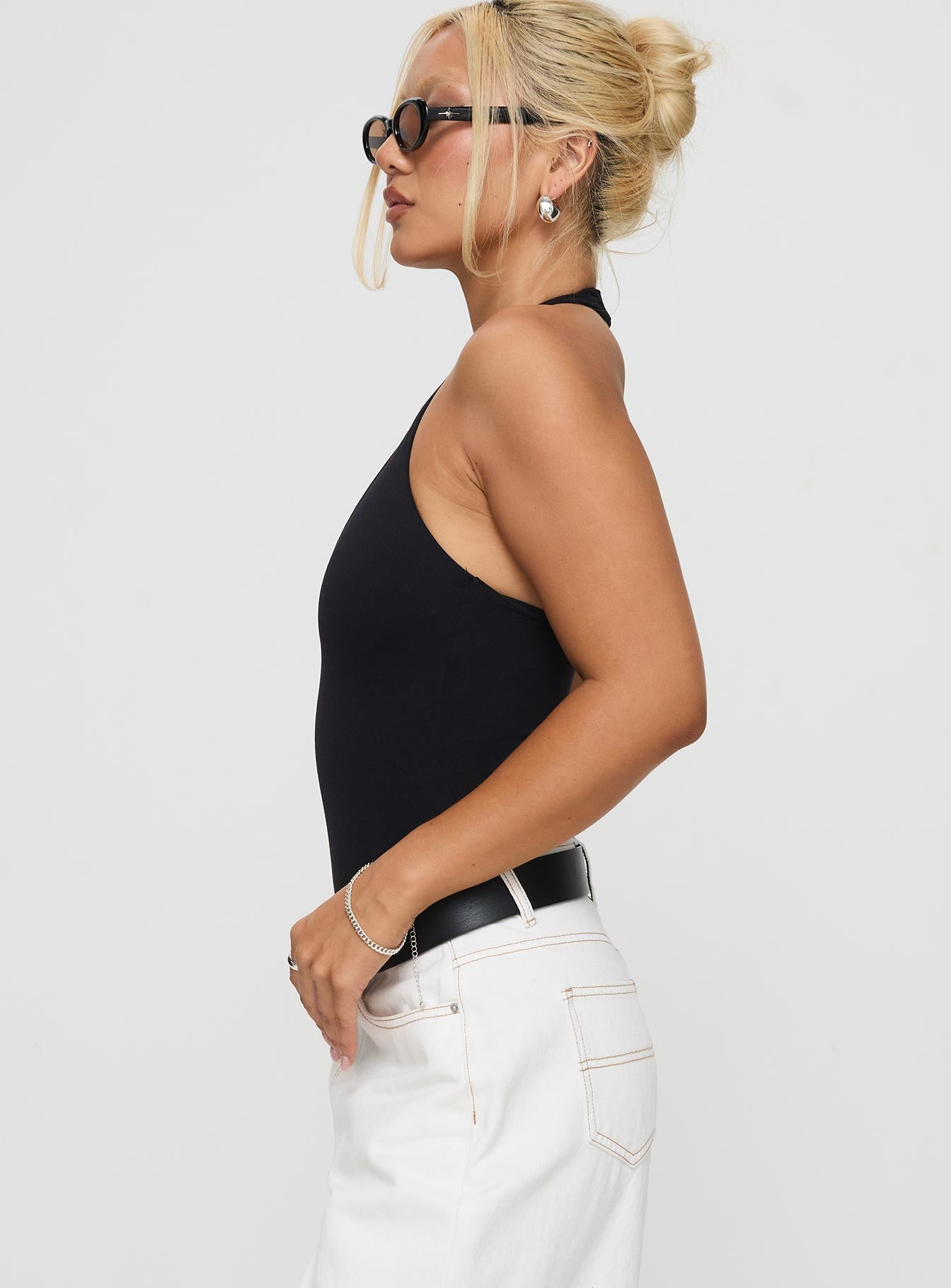 Siyah Halter Body