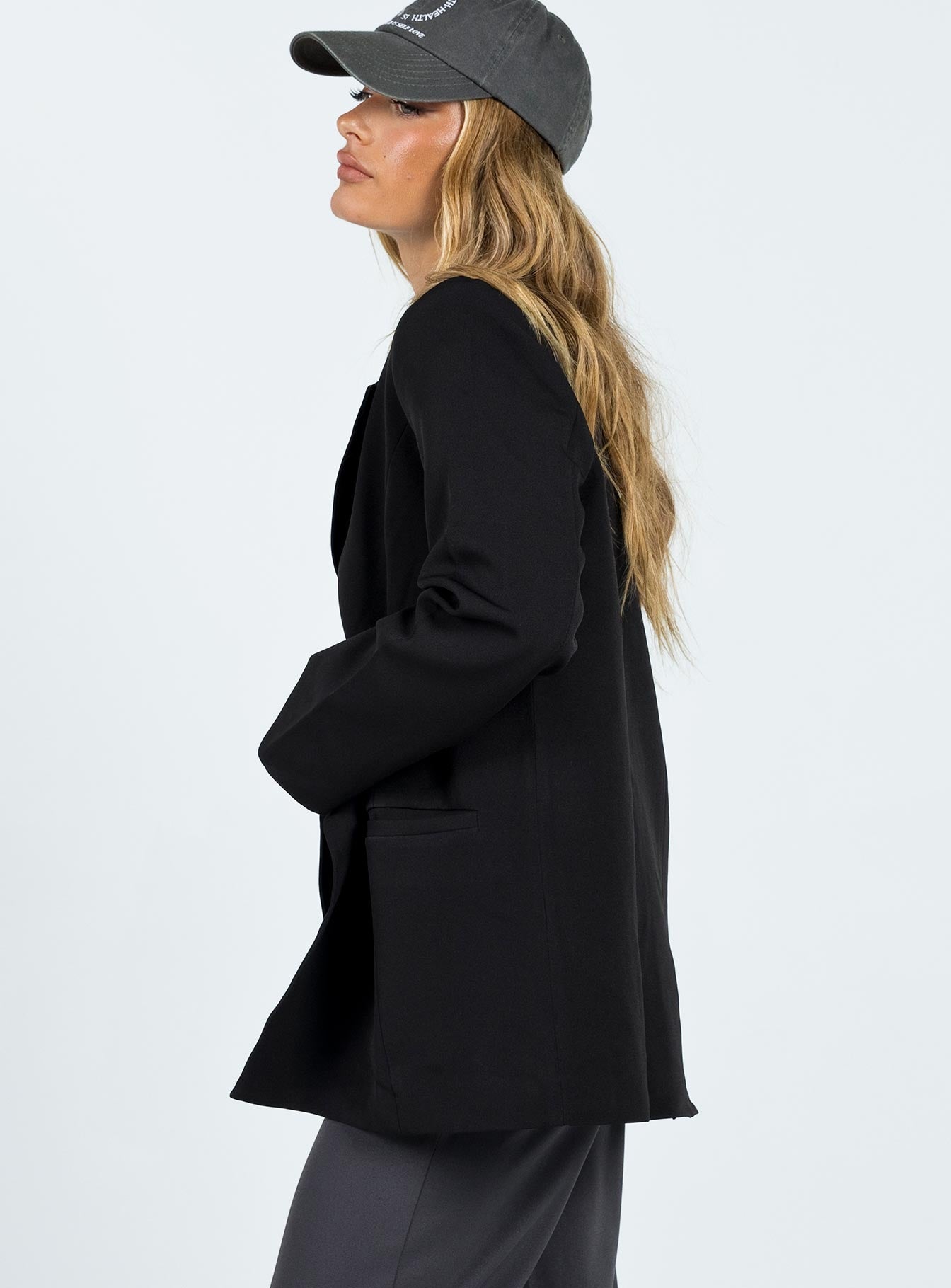 Wyoming Siyah Blazer Ceket