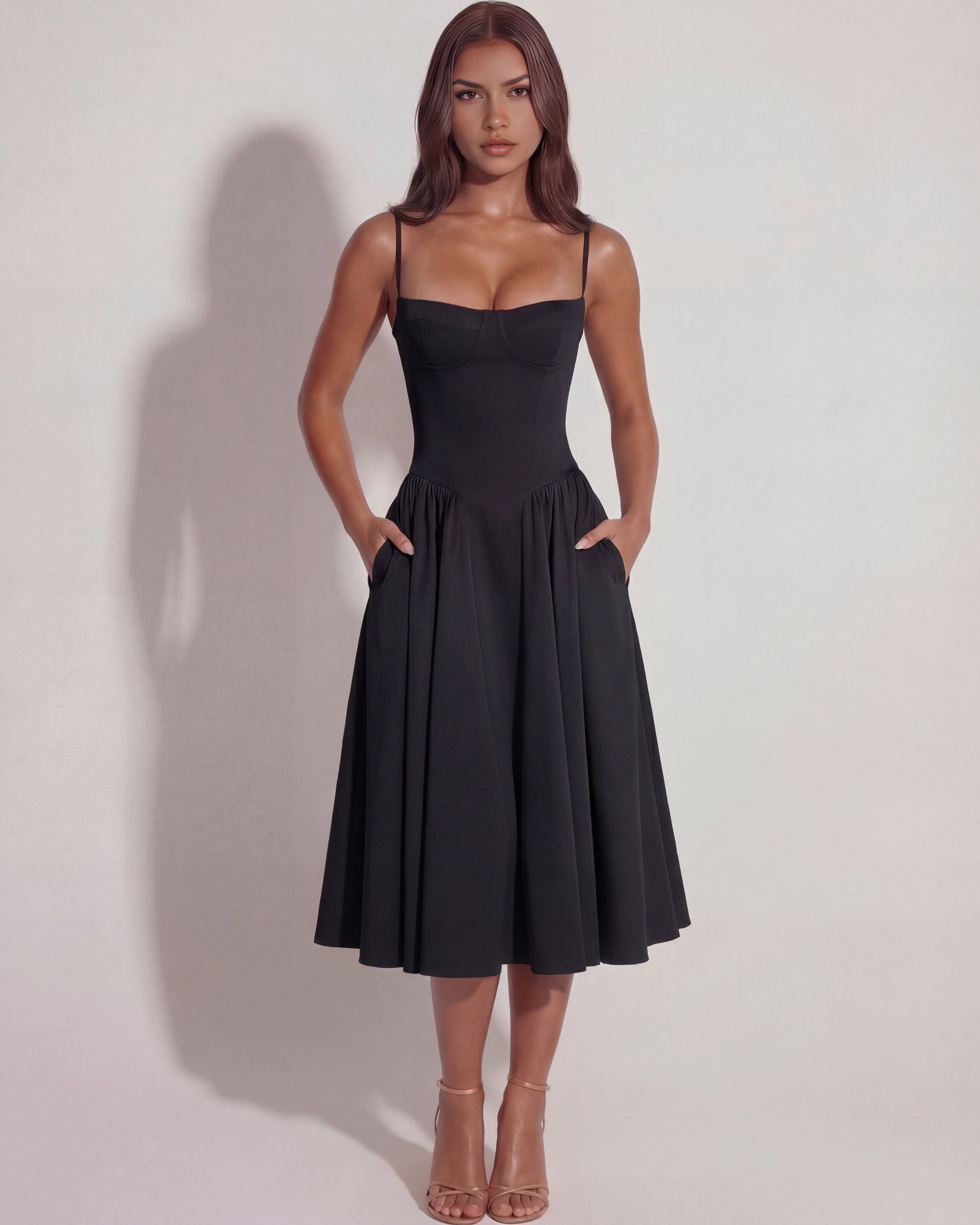 Francesca Midi Elbise