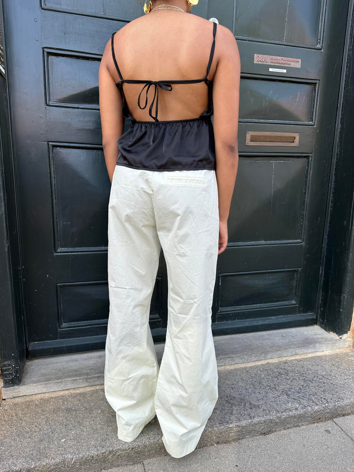 Evani Ekru Pantolon