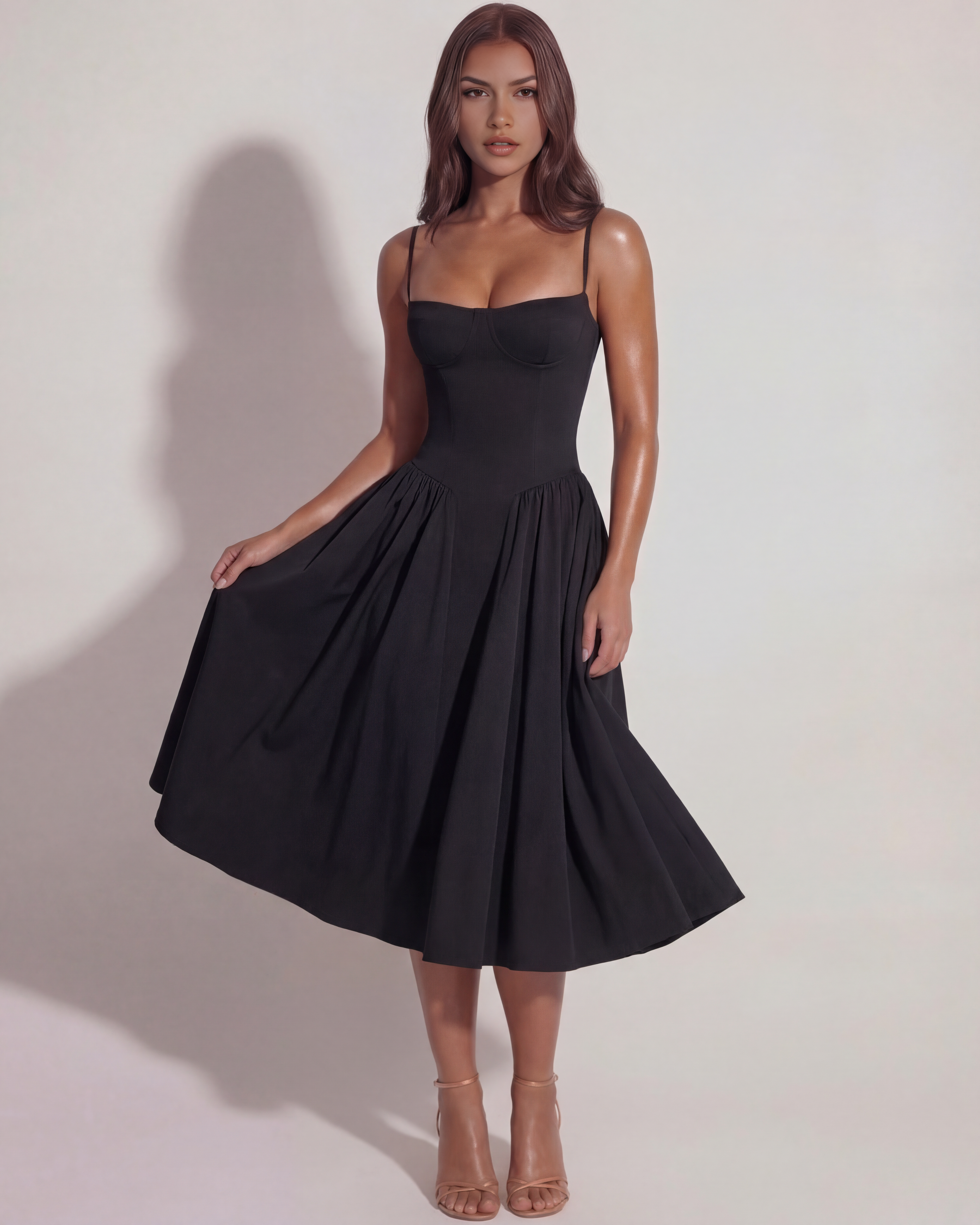 Francesca Midi Elbise