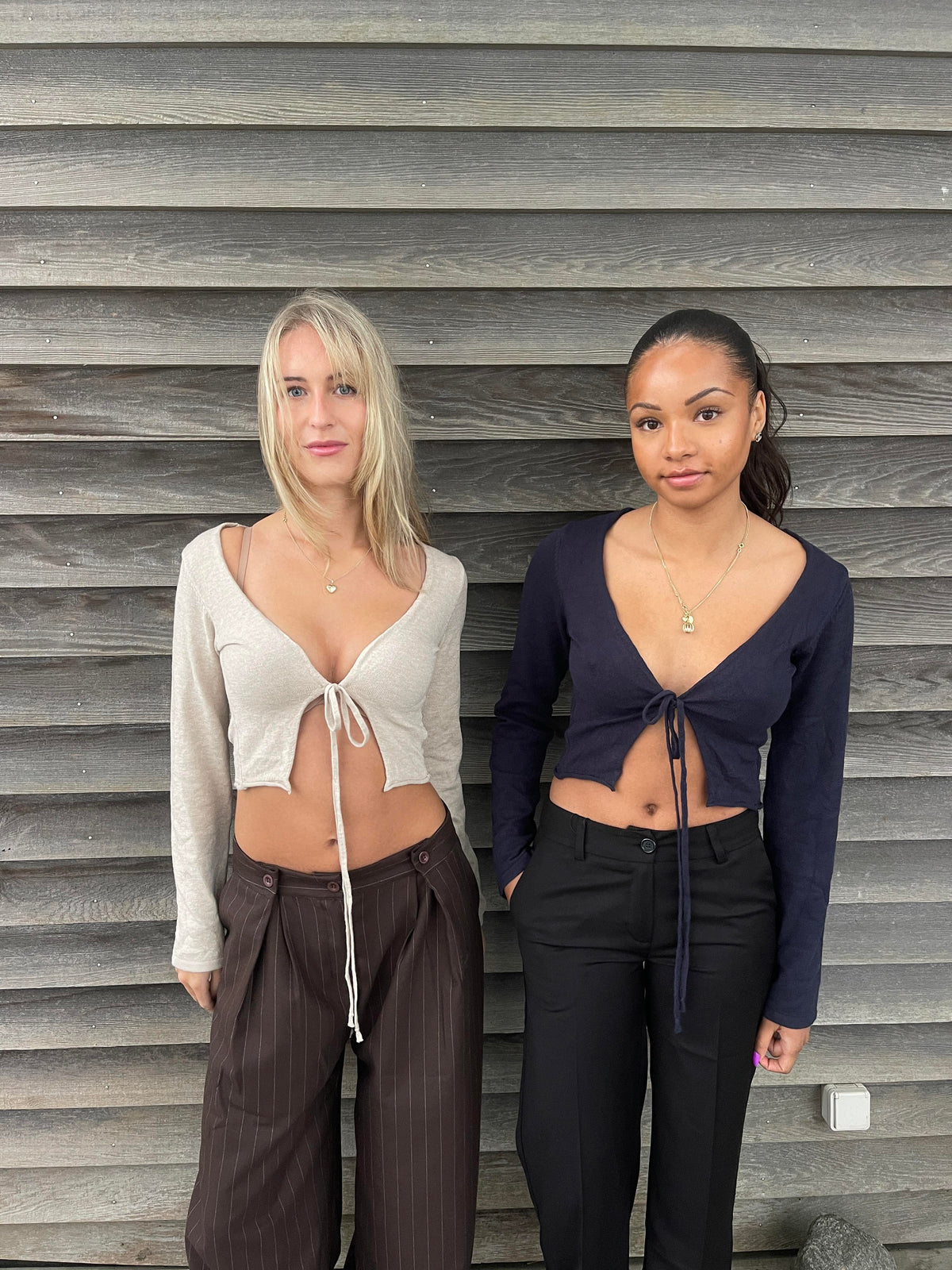 Simona Bej İki Yolla Bağlama Bluzu