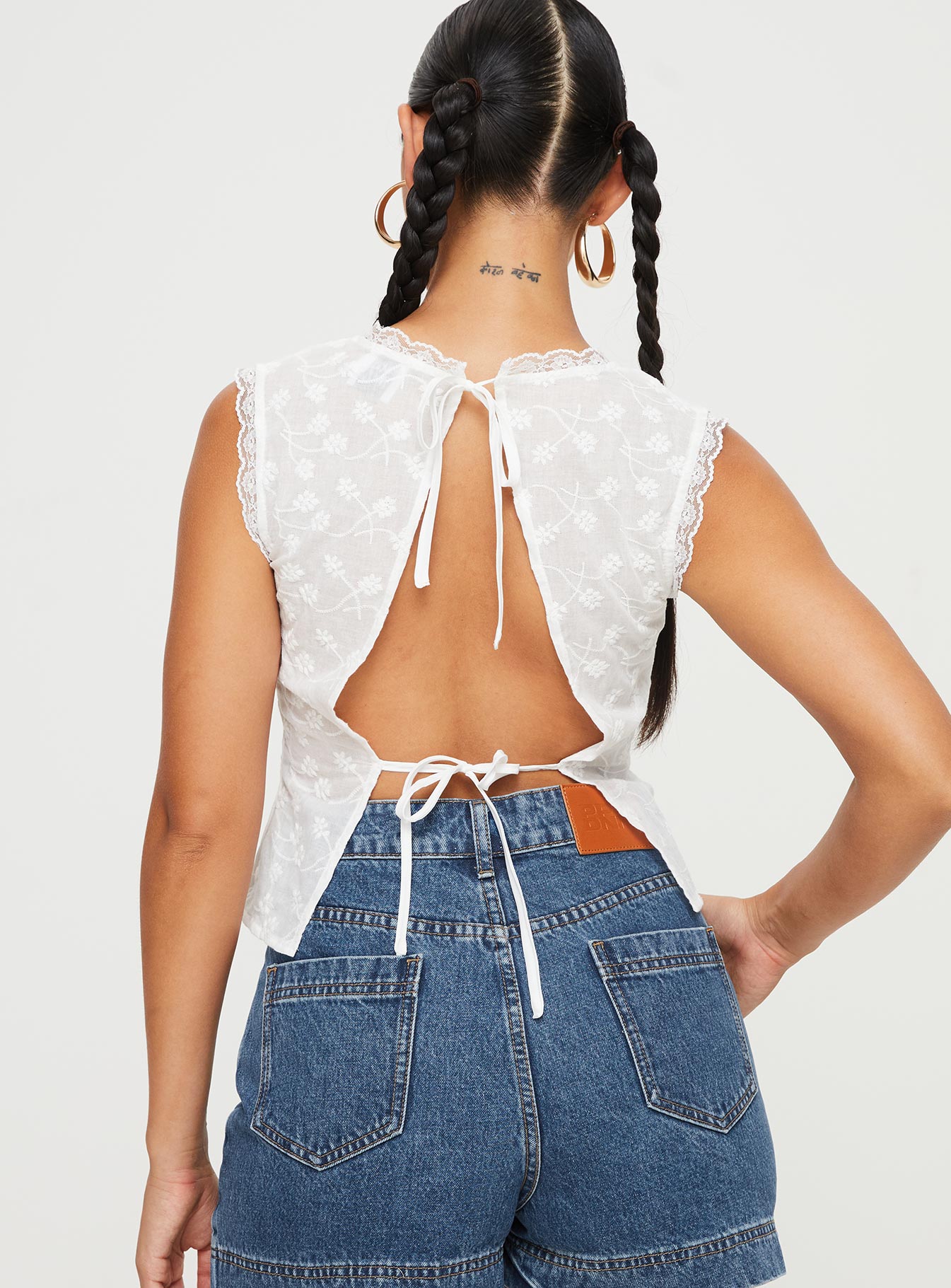 Gimmie Top Beyaz Tişört