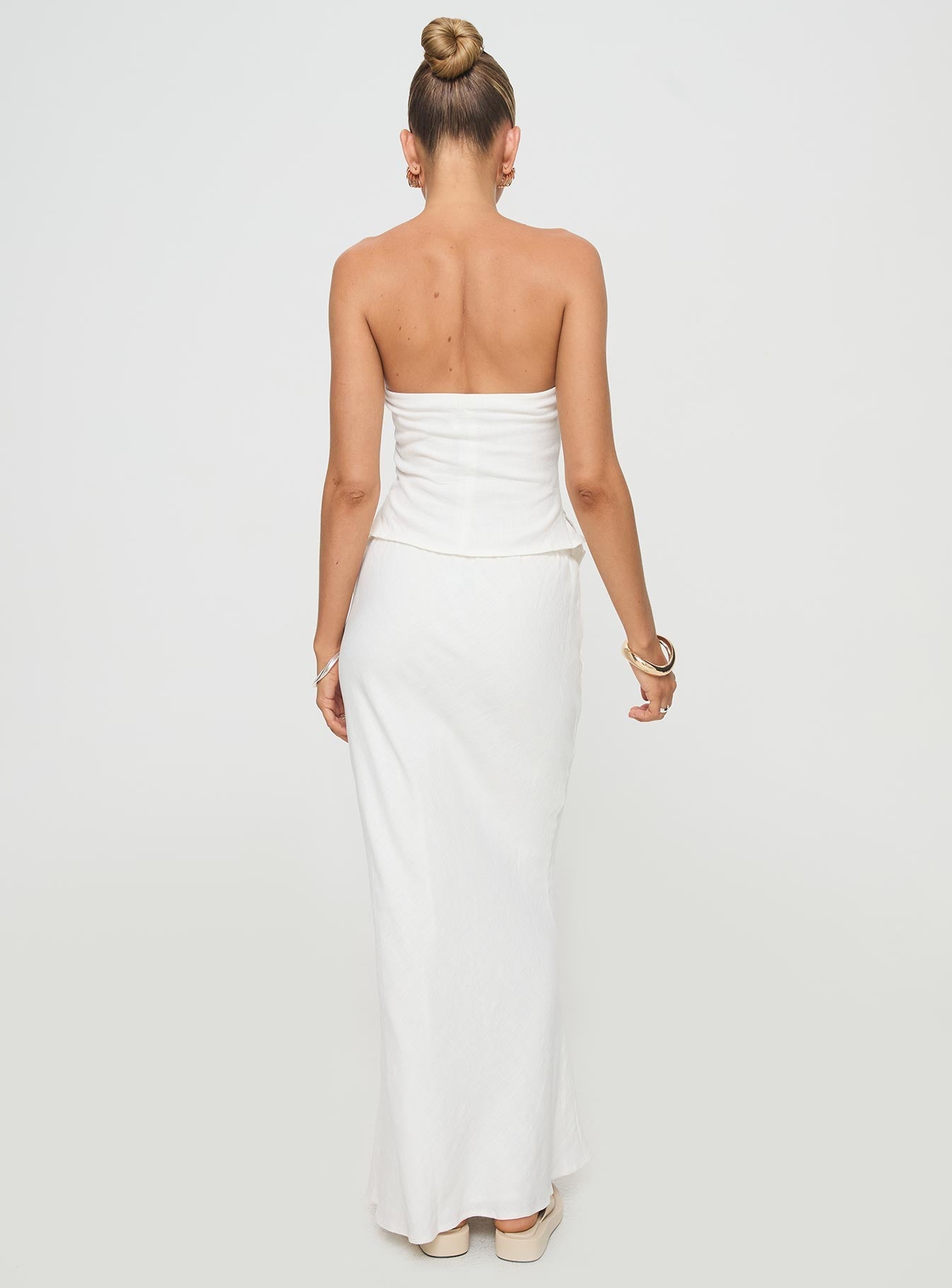 Mercer Keten Maxi Etek