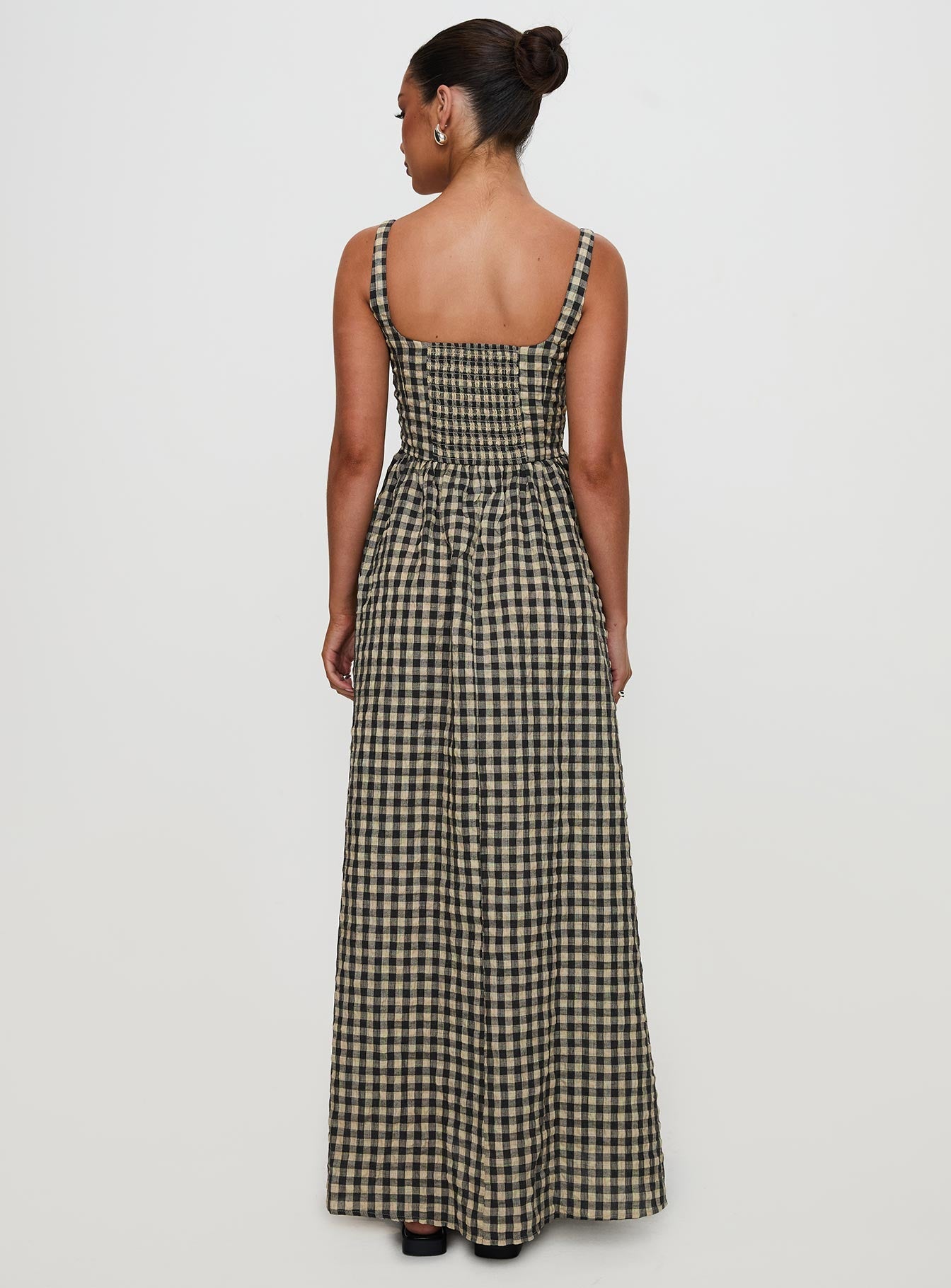 Cartmel Ekose Maxi Elbise