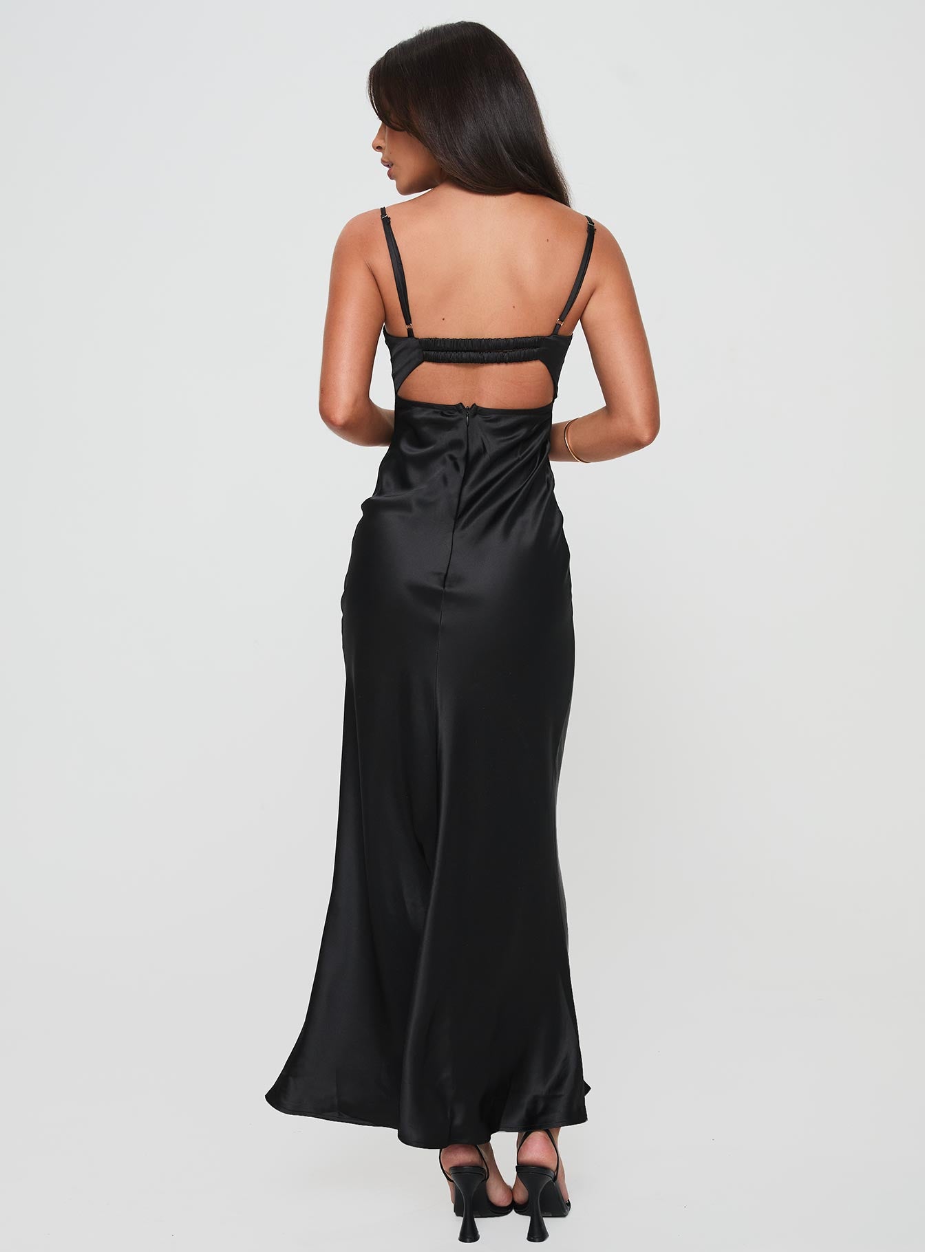 Fadyen Siyah Maxi Elbise