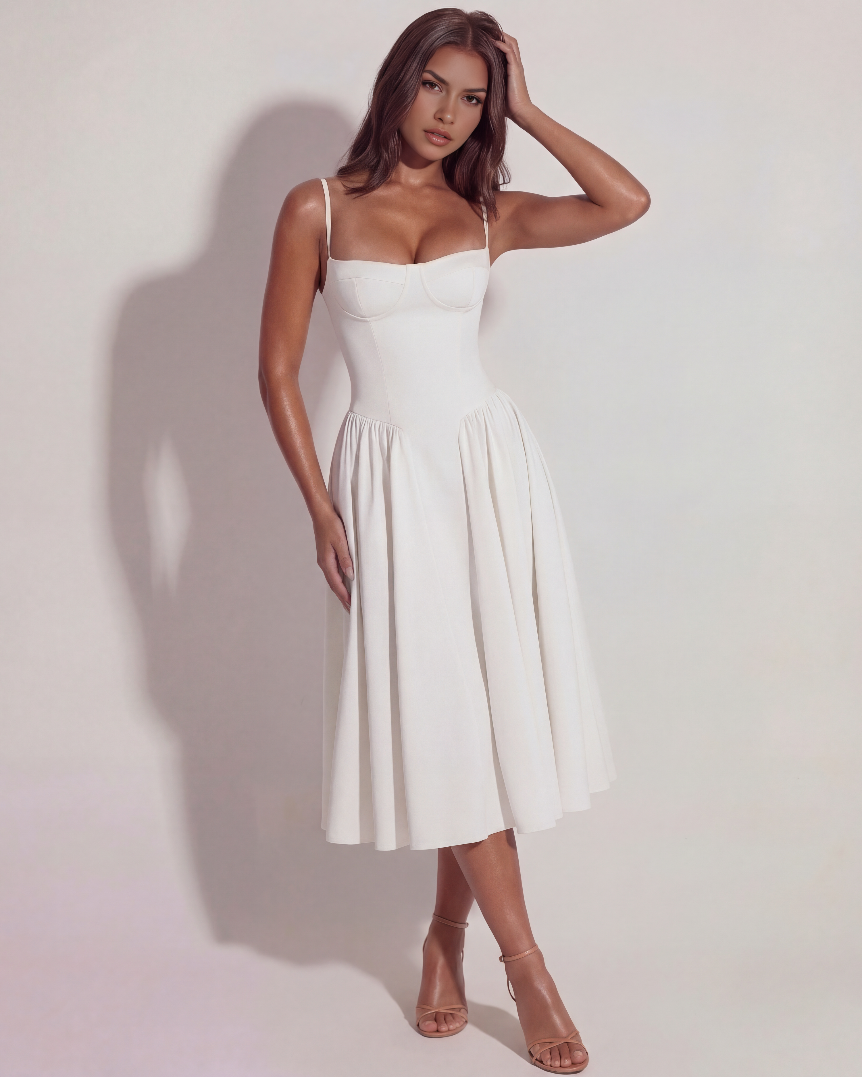 Francesca Midi Elbise