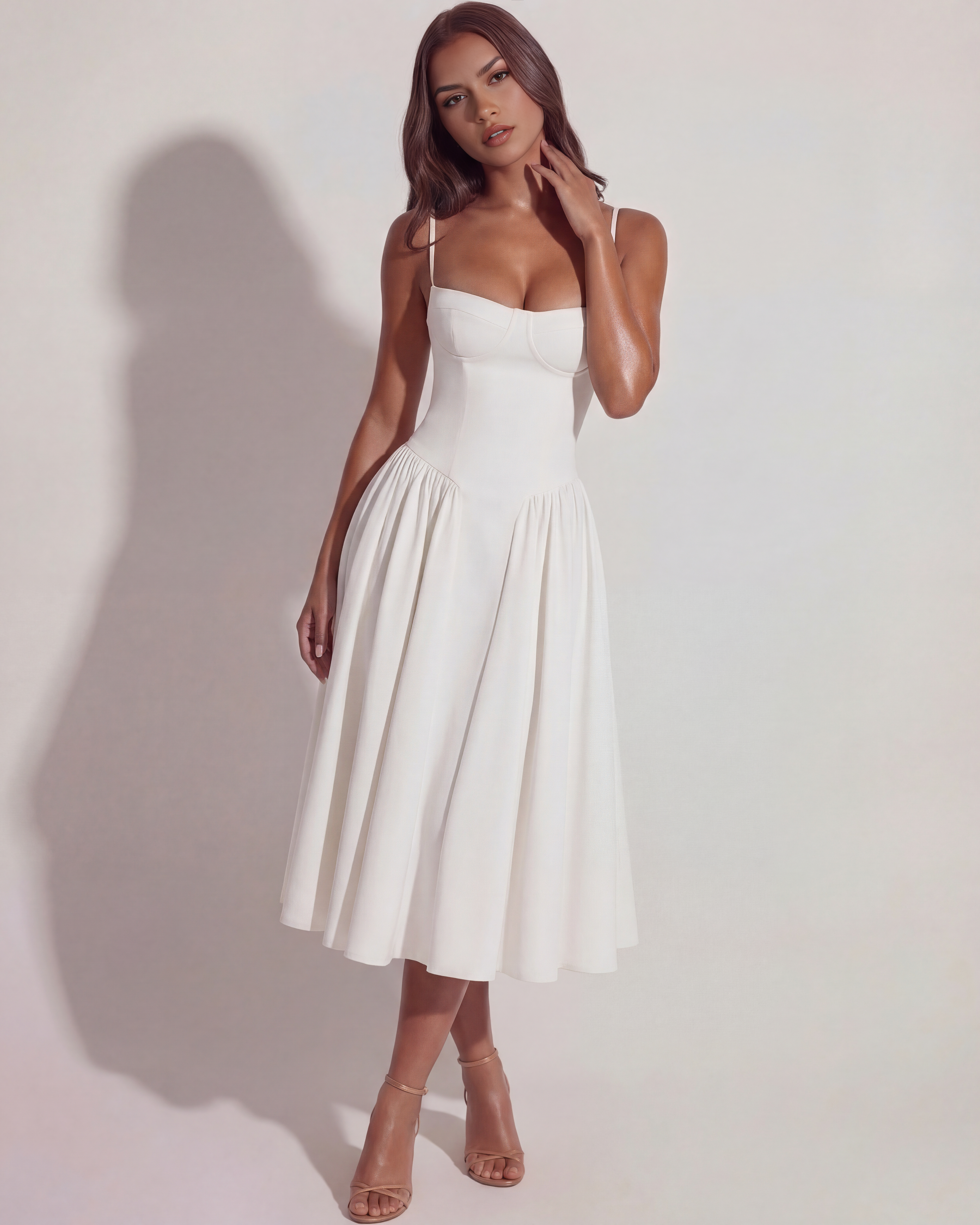 Francesca Midi Elbise