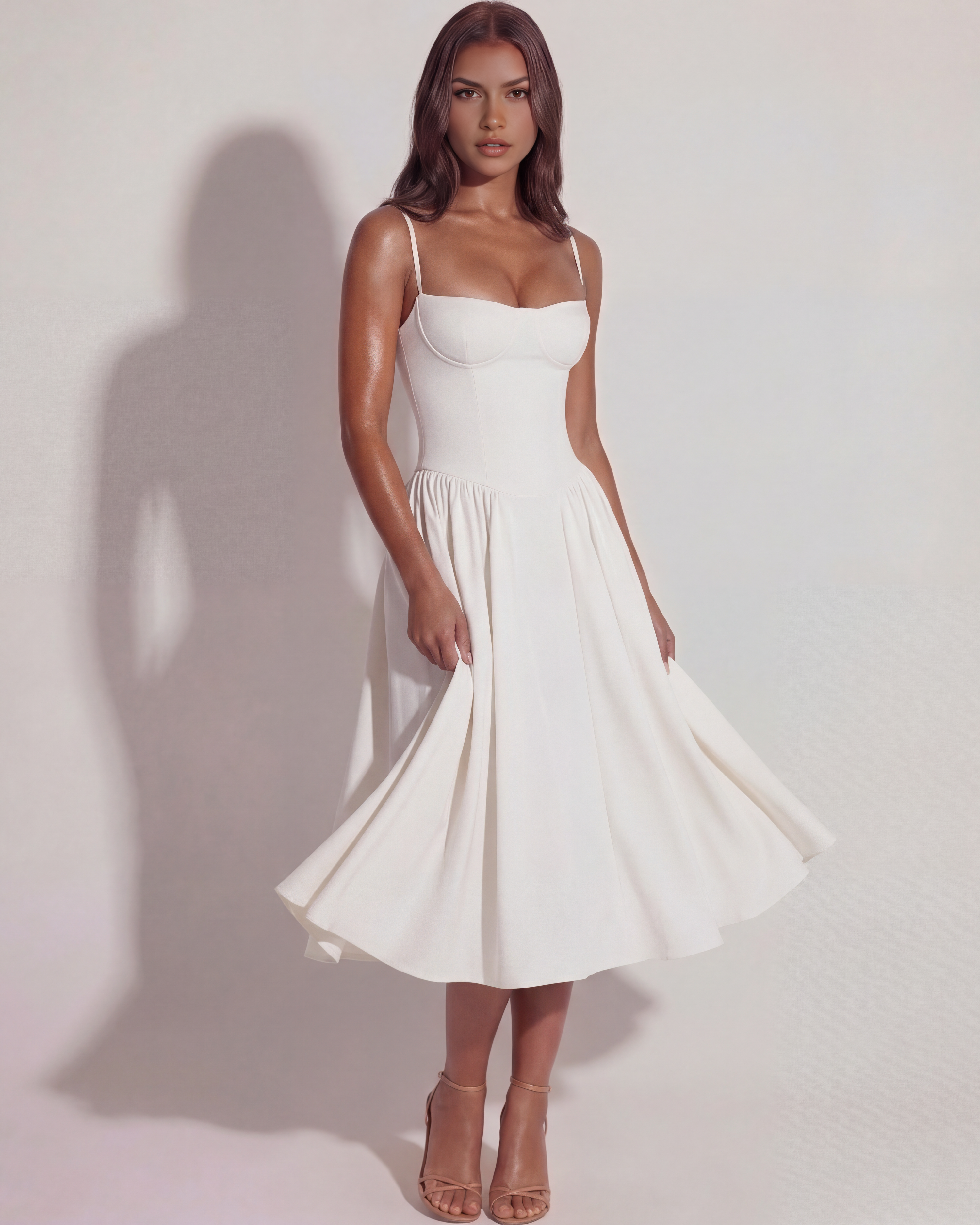 Francesca Midi Elbise