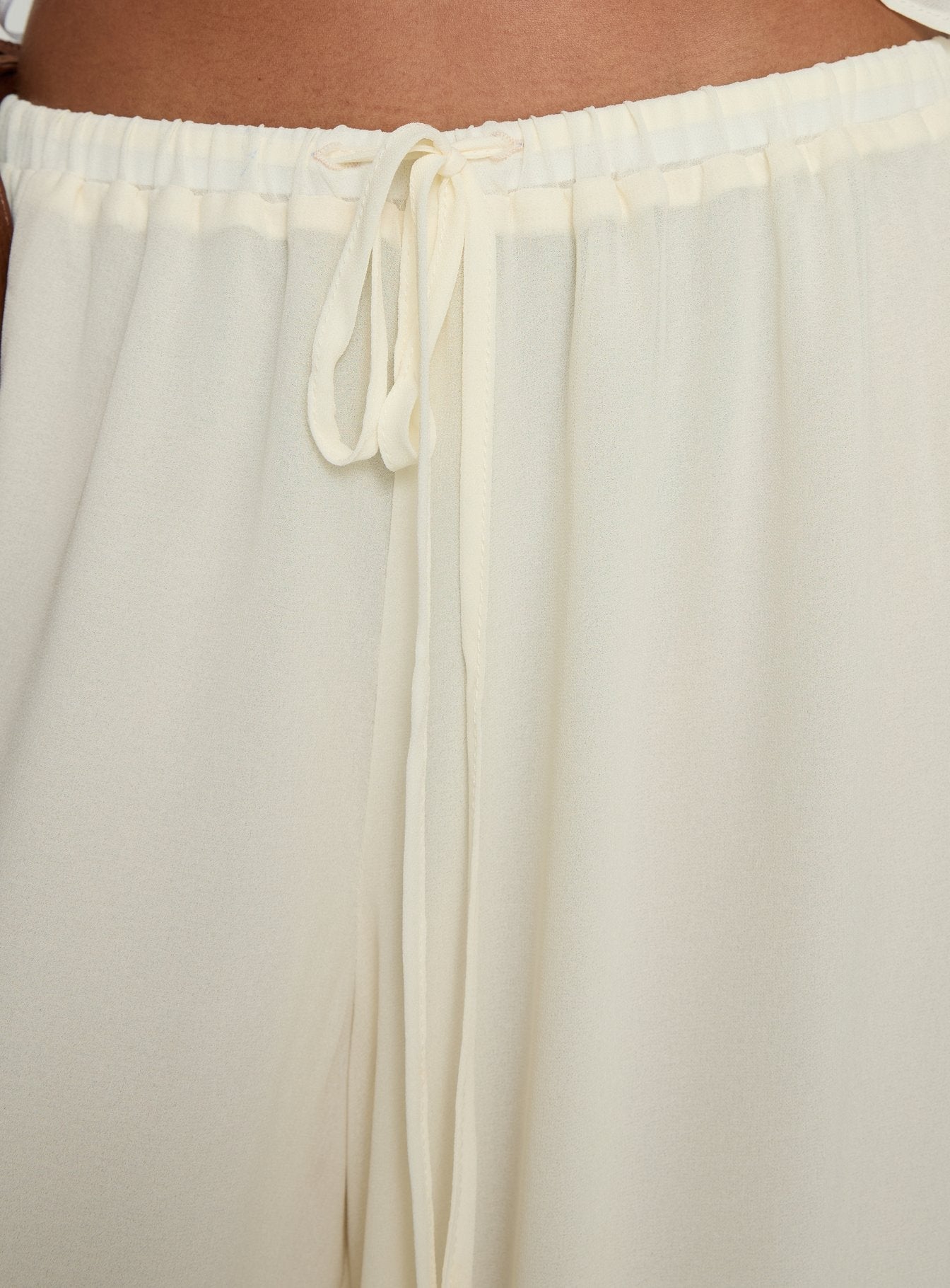 Sarı Finesse Pantolon