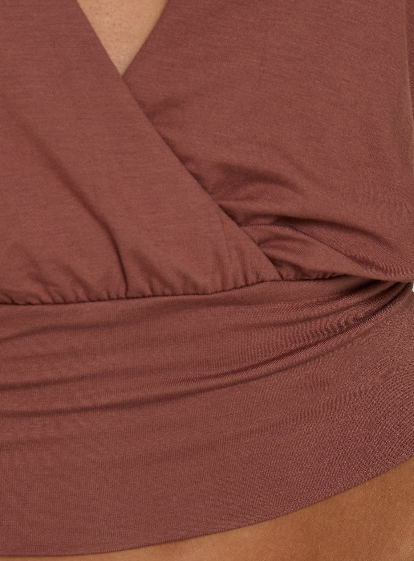 Kahverengi Arabele Halter Üst