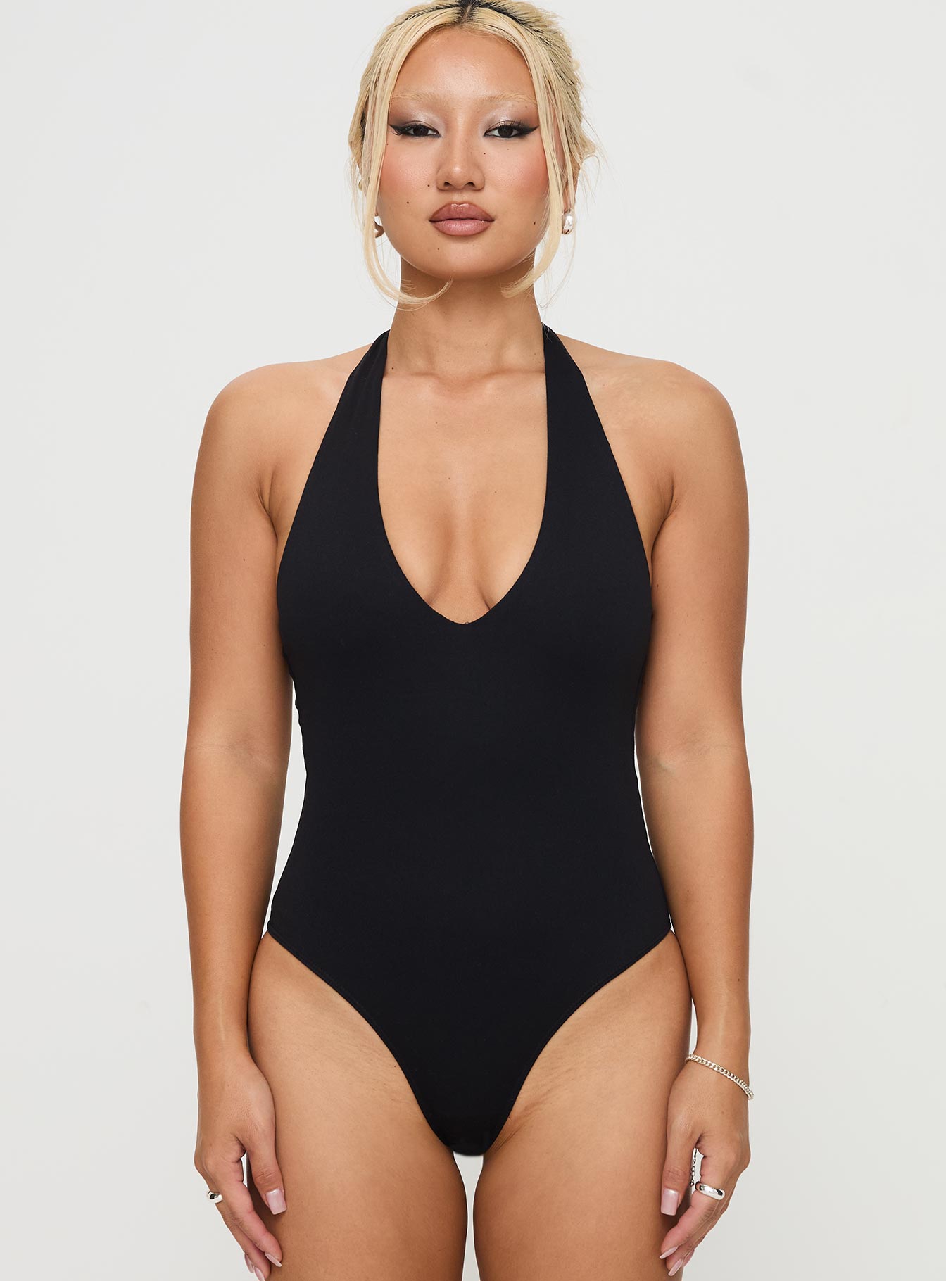 Siyah Halter Body