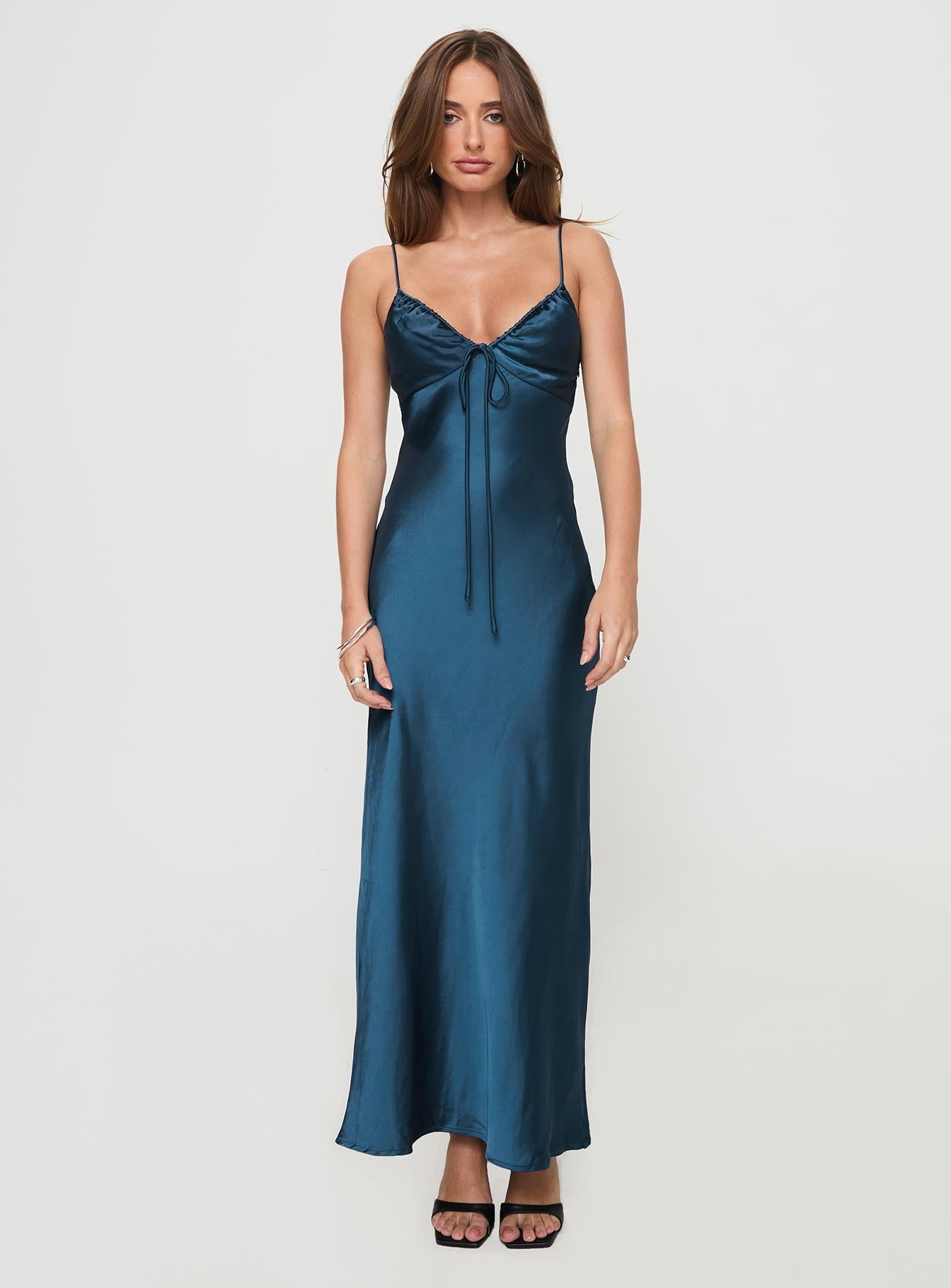 Lacivert Maguire Maxi Elbise