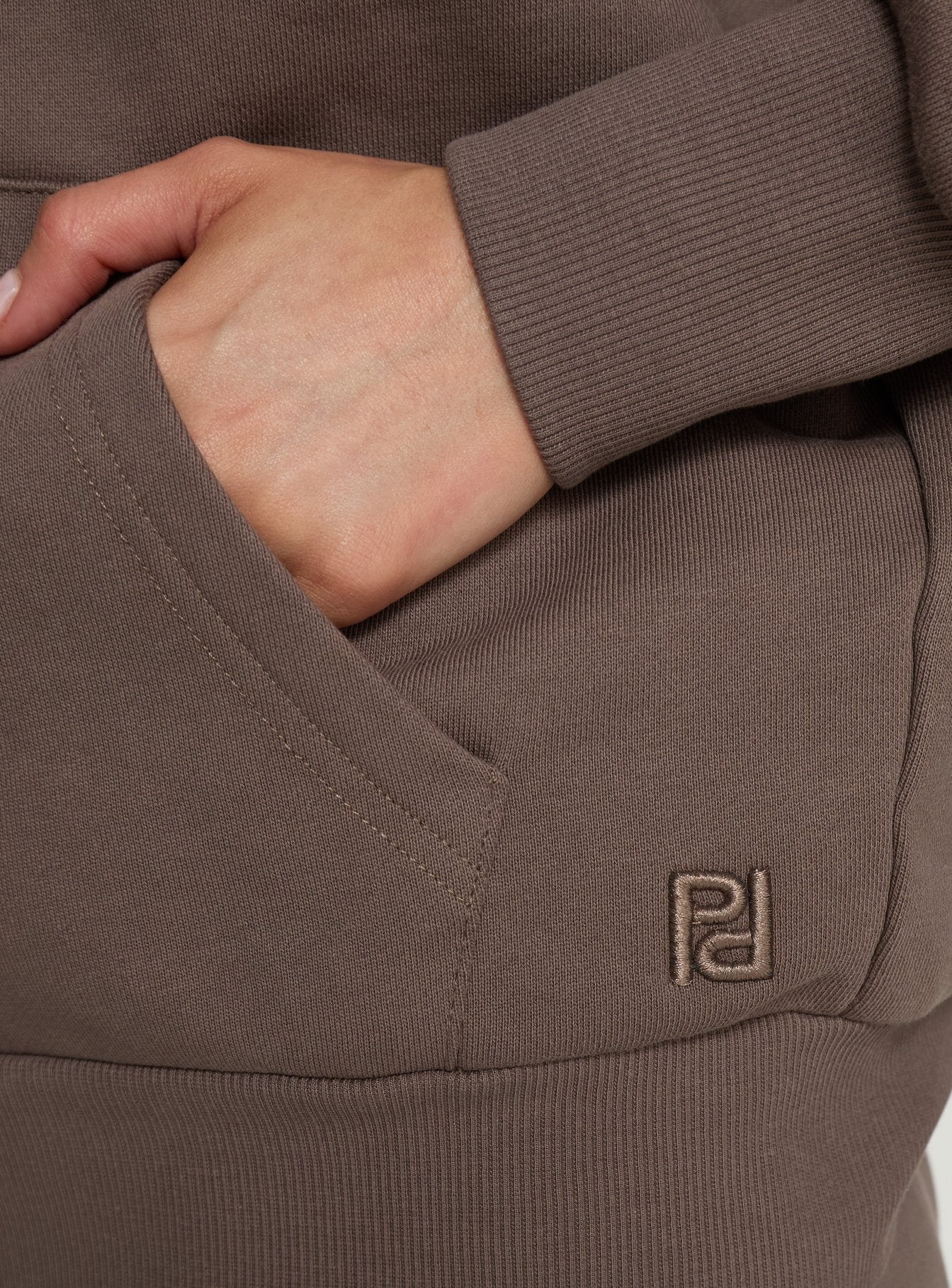 Mocha Oversize Kapüşonlu Sweatshirt