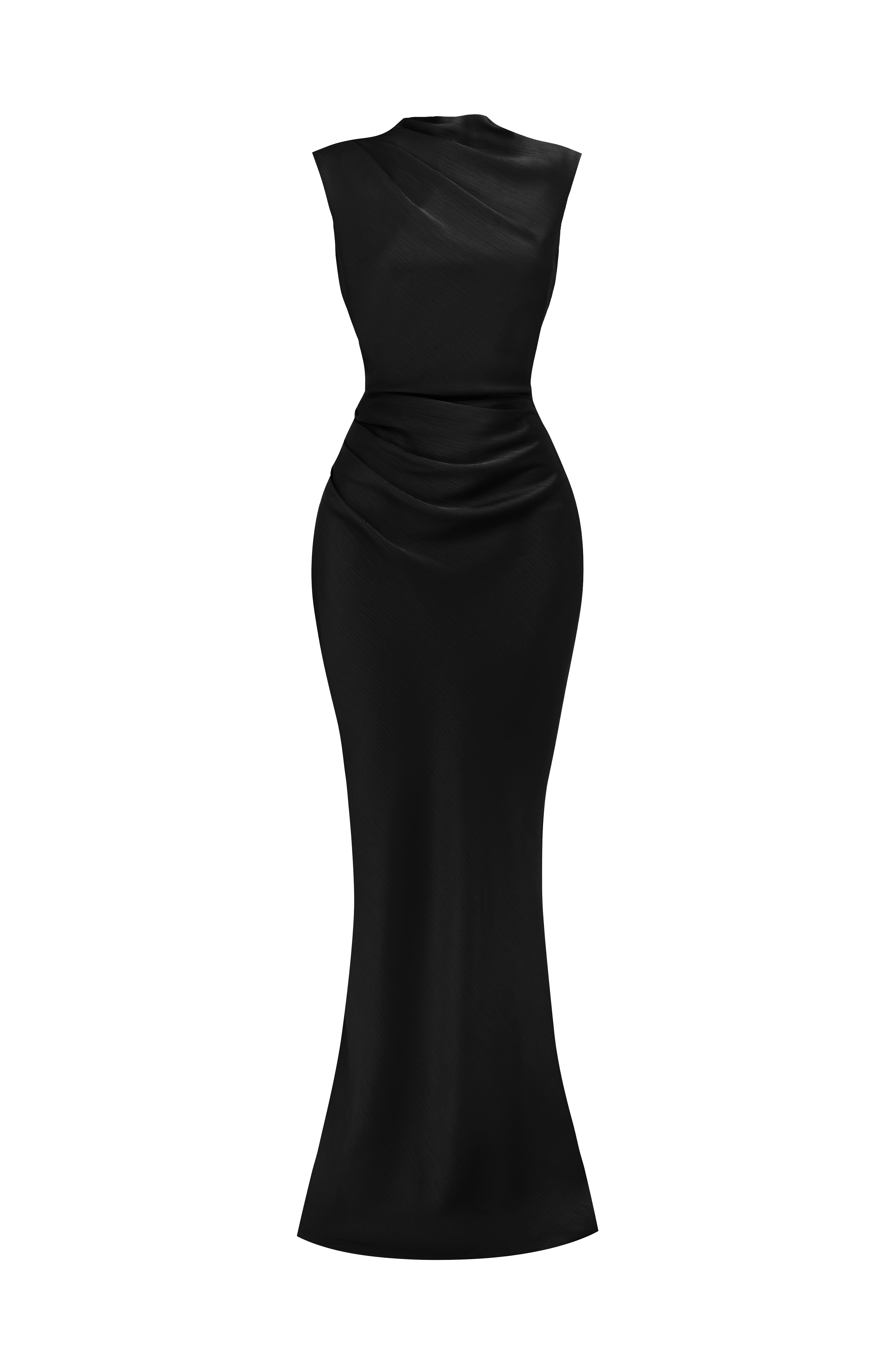 Avielle Siyah Maxi Elbise