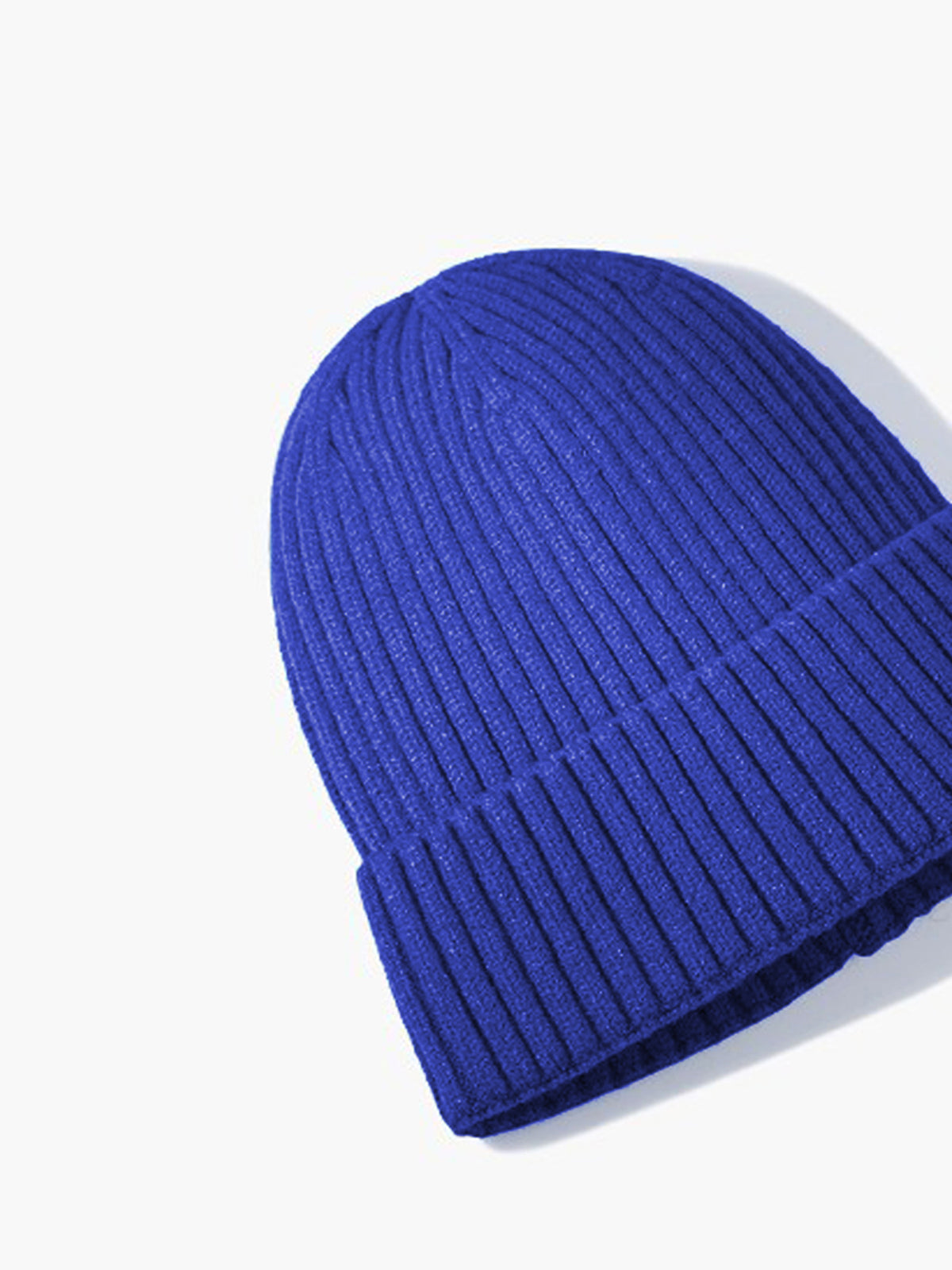 Düz Triko Bucket Şapka