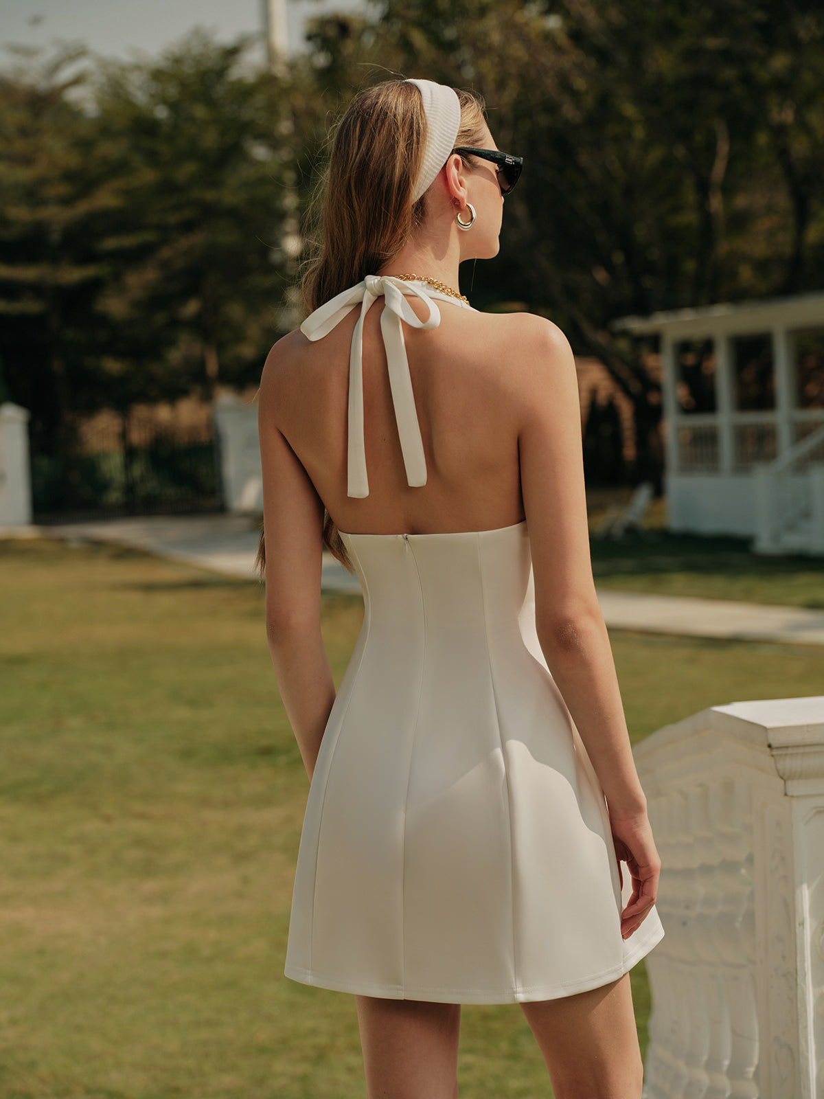 Halter Yaka Elbise