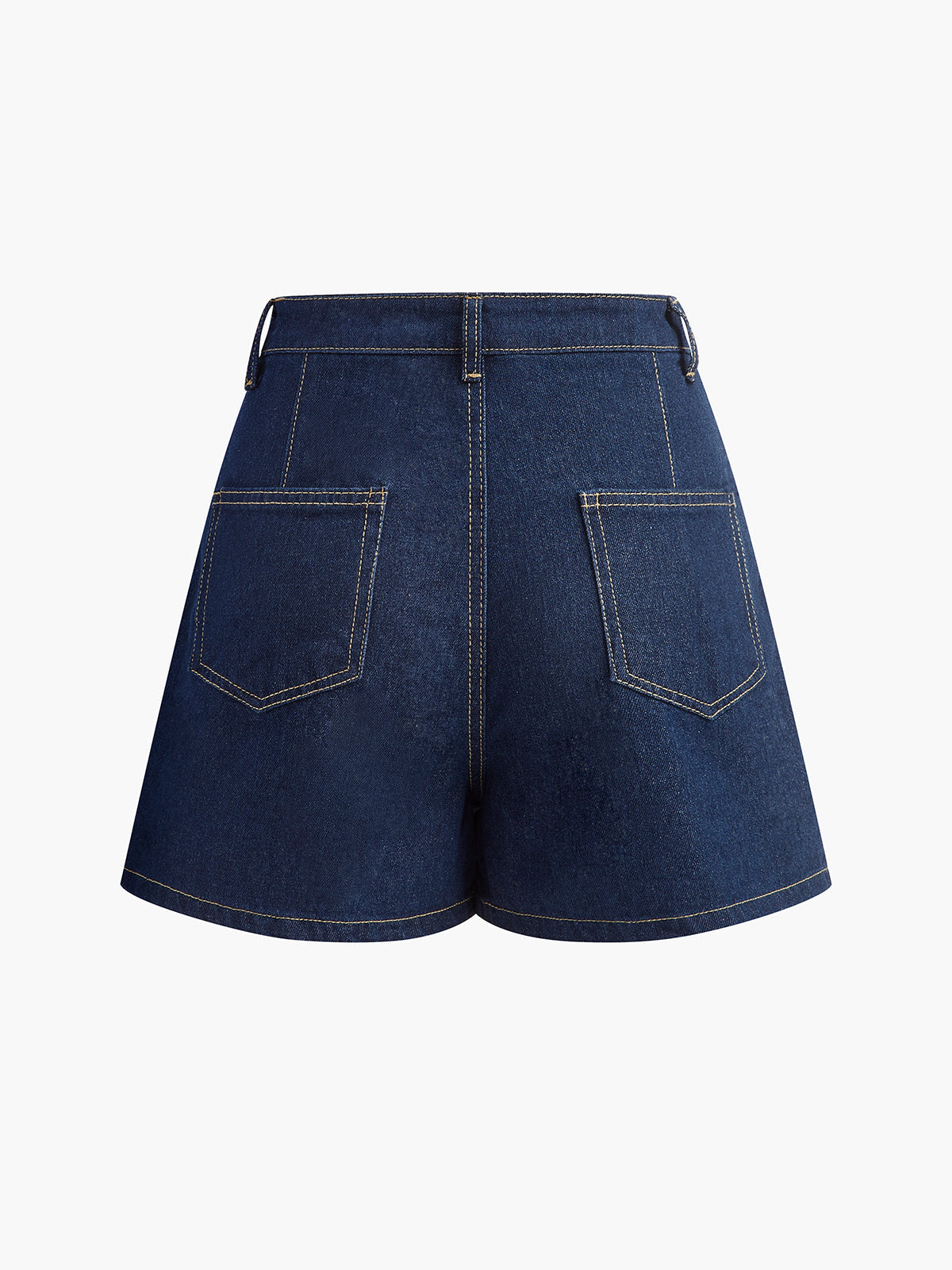 Cepli Denim Şort Takım