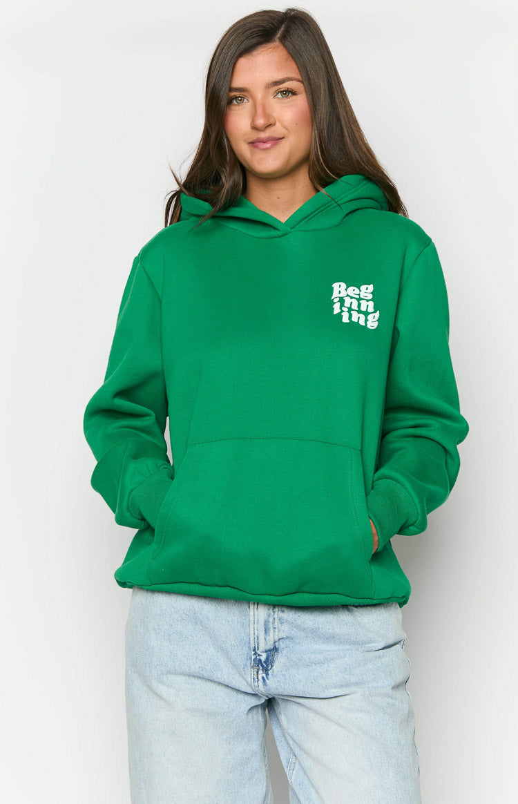 Başlangıç Yeşil Snuggle Bubble Hoodie