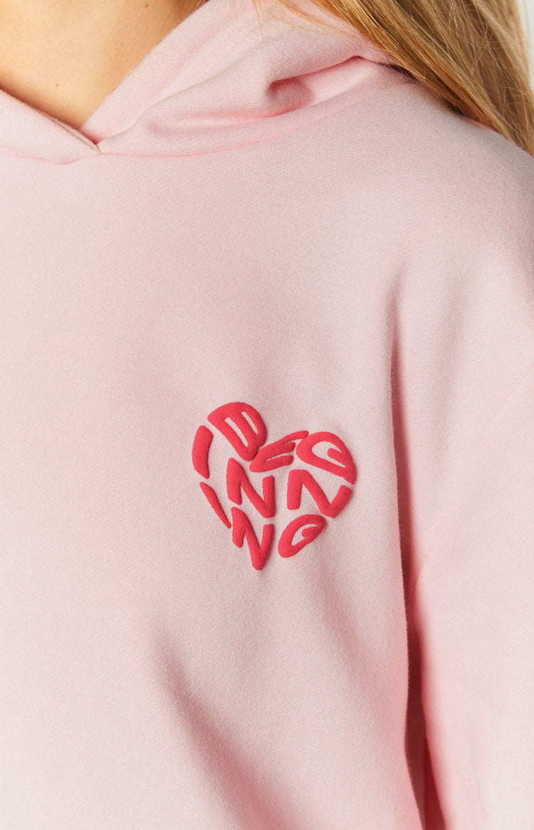 Sevimli Pembe Kapüşonlu Sweatshirt - Rahat ve Şık