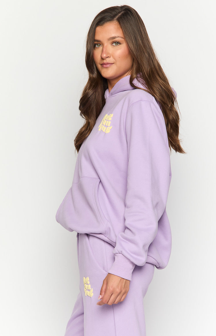 Başlangıç Mor Snuggle Bubble Hoodie