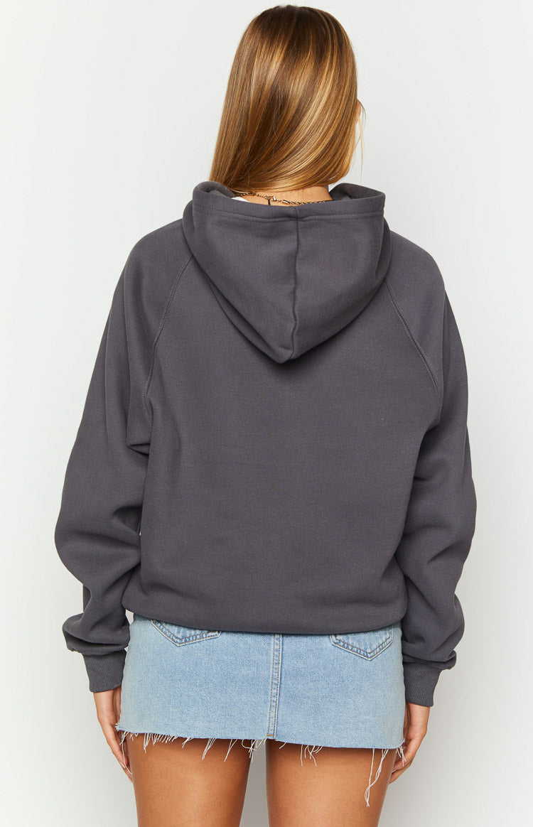 Beginning Antrasit Bubble Kapüşonlu Sweatshirt