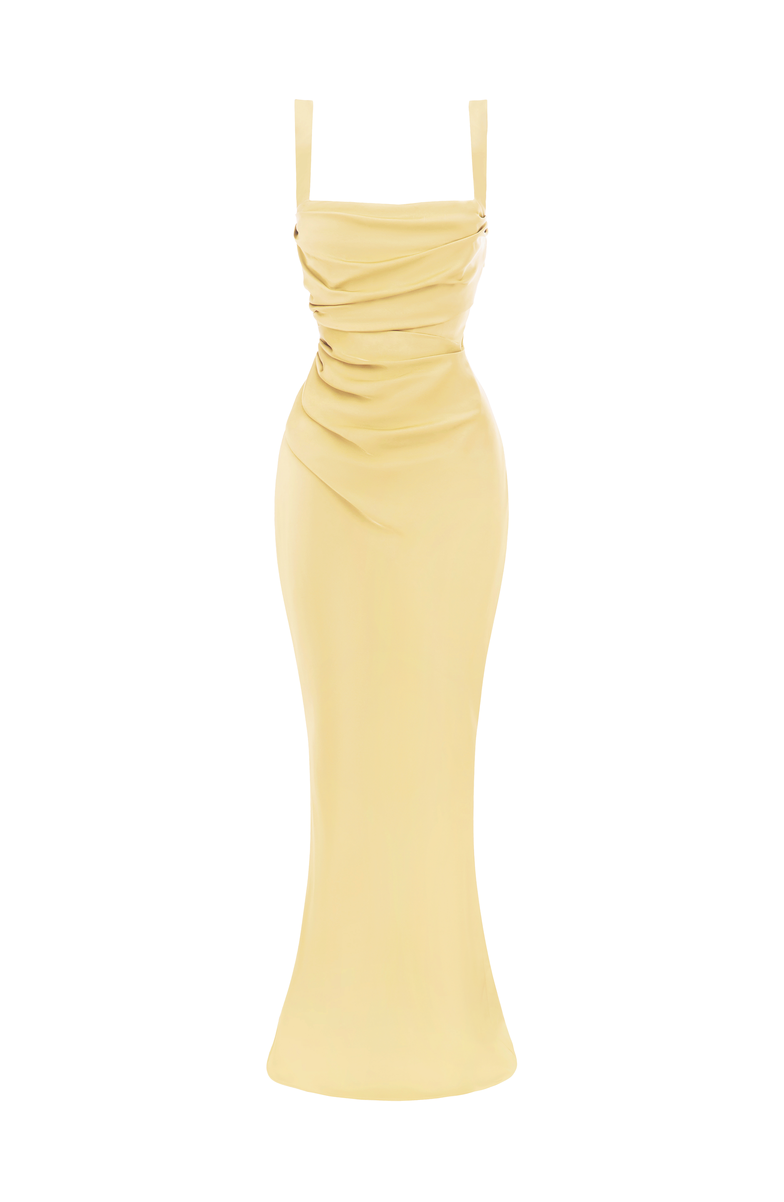 Calanthe Limon Maxi Elbise