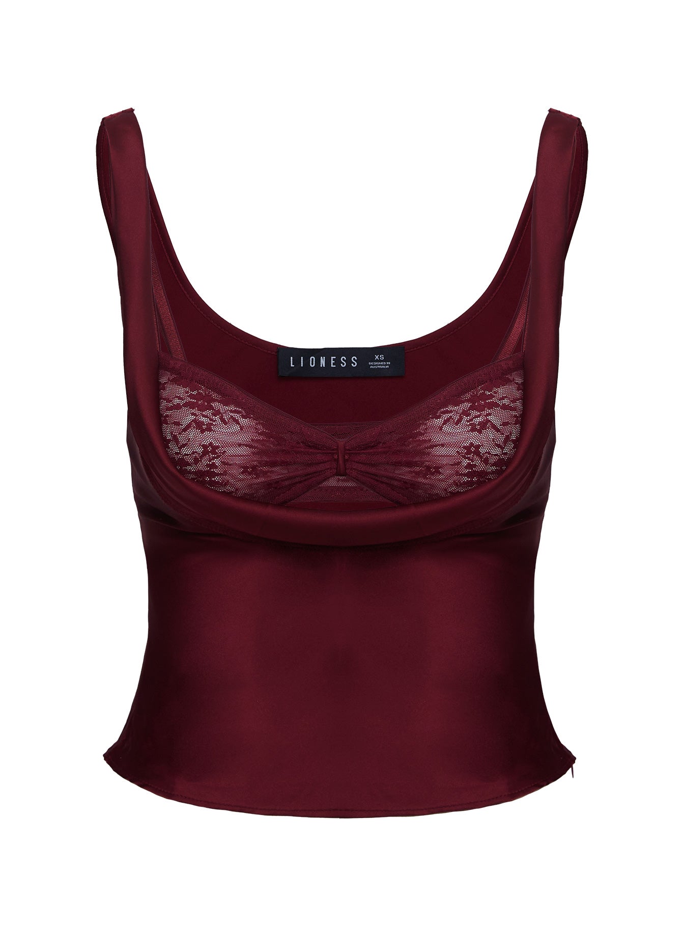 Delilah Bordo Bluz