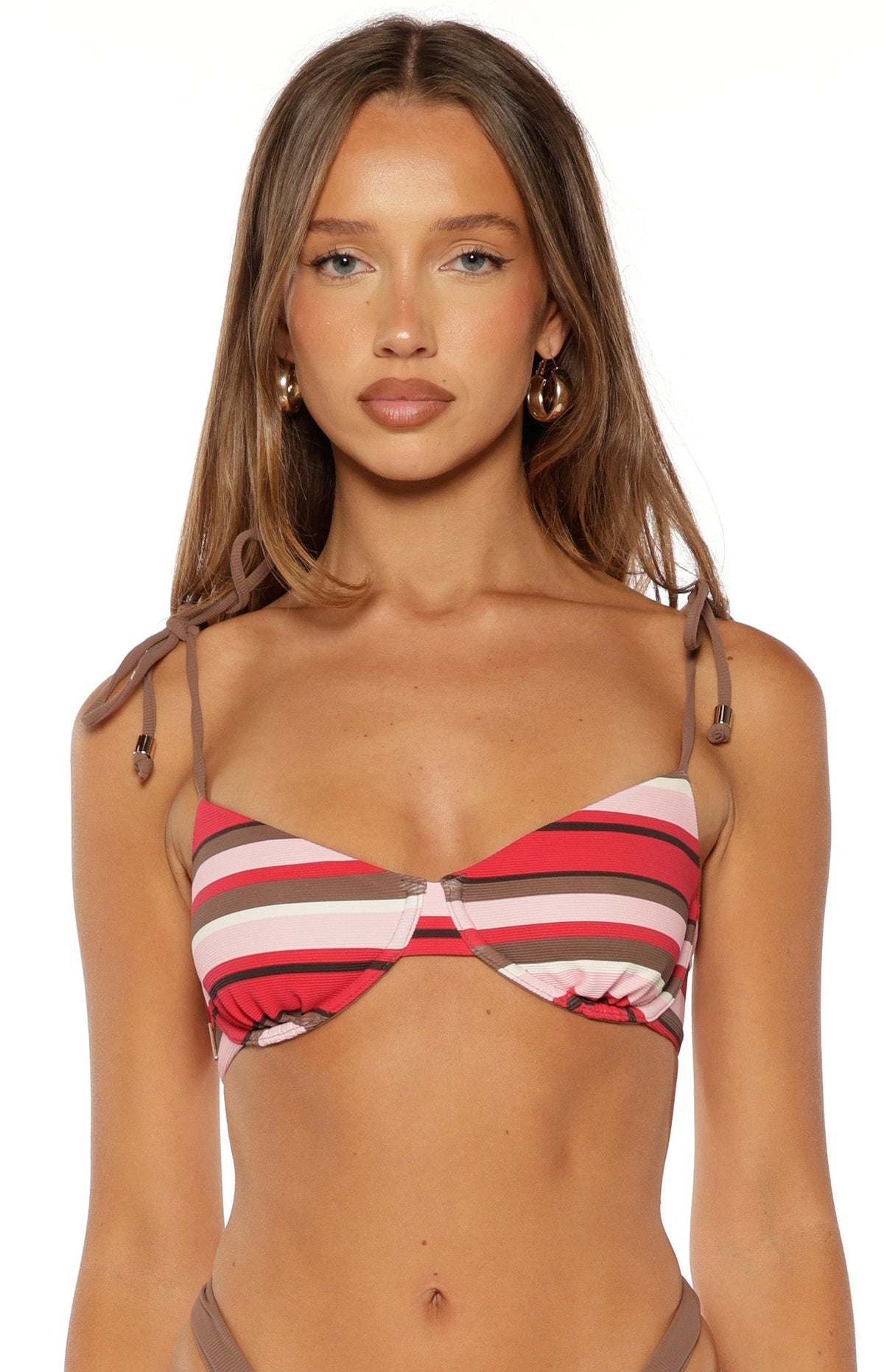Premium Dandy Pembe Destekli Bikini Üstü - Şık ve Rahat