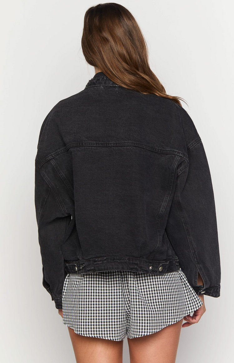 Hugo Siyah Oversize Kot Ceket