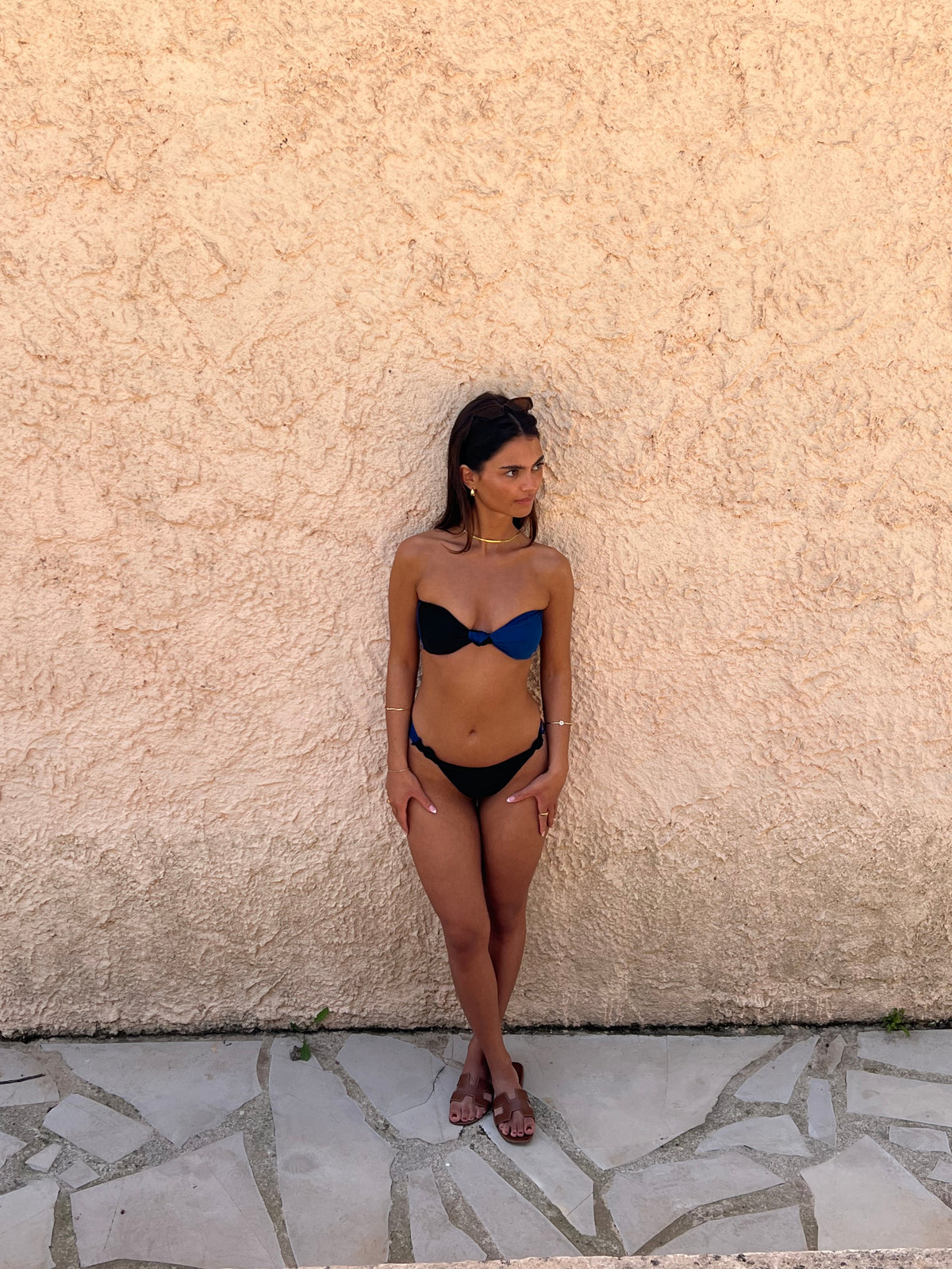 Angelinea Bikini - Siyah-Mavi