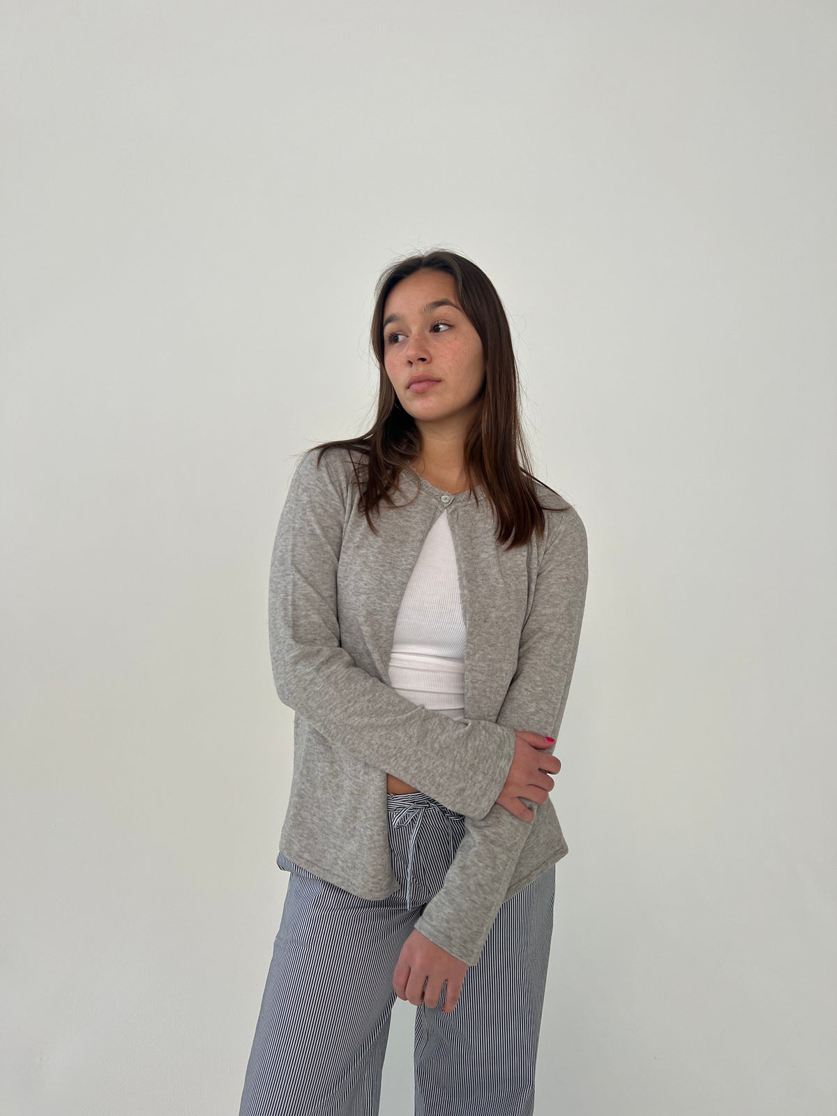 Xenia Gri Hırka