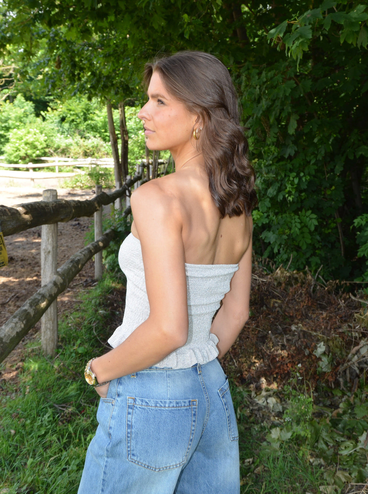 Bej Renkli Şifon Bluz - Şık ve Rahat Tasarım