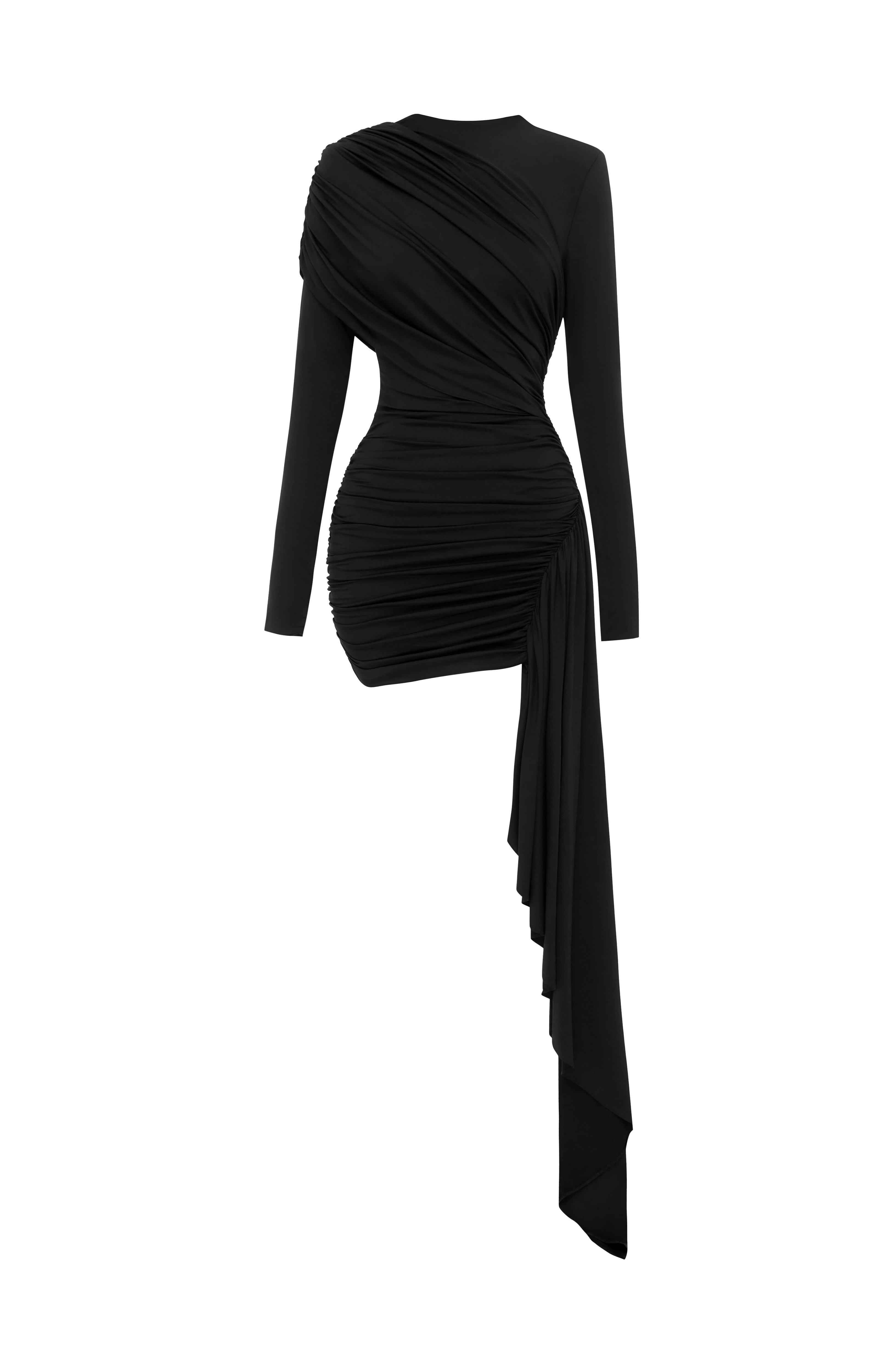 Jovanna Mini Siyah Elbise