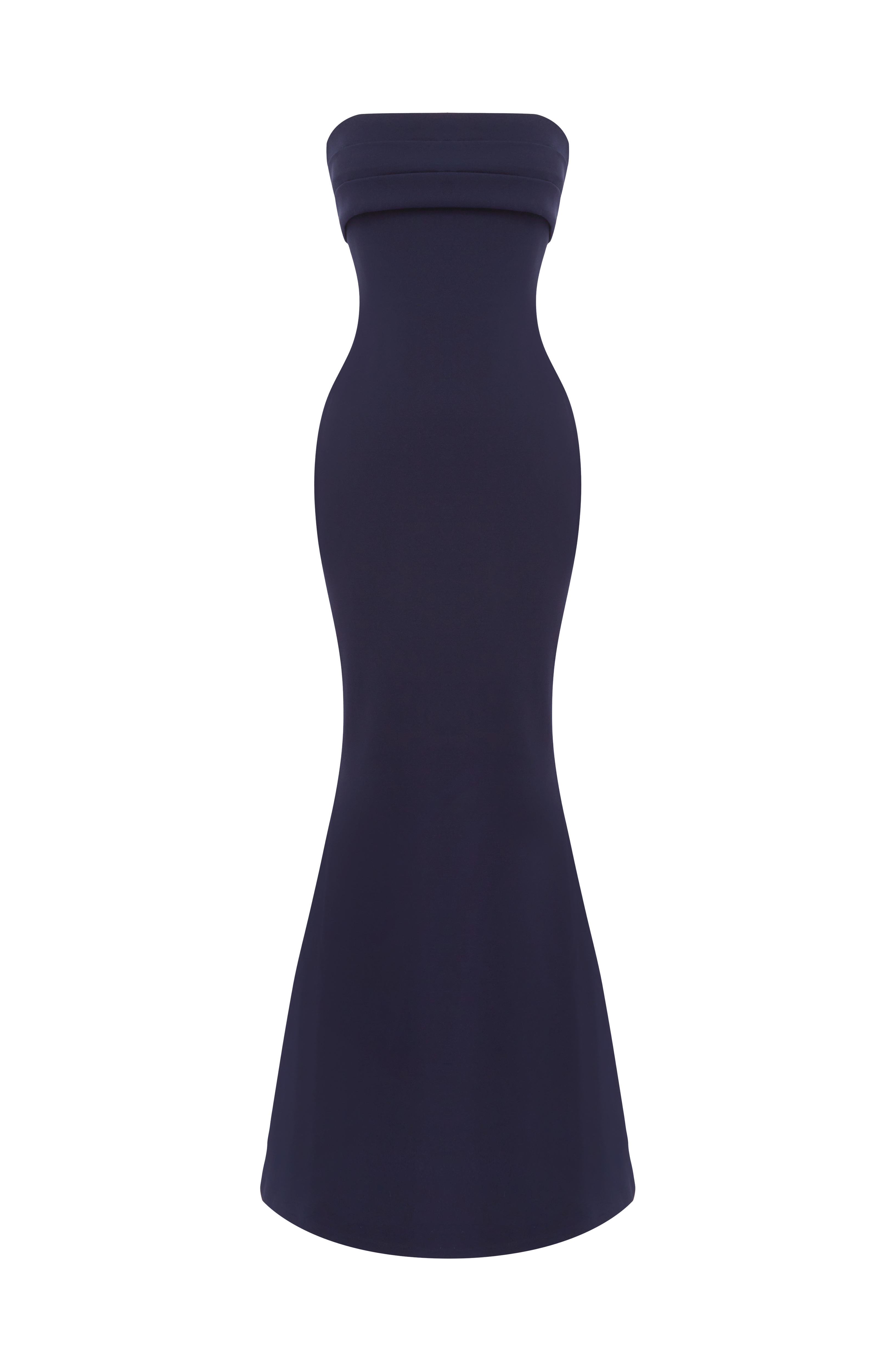 Leura Lacivert Maxi Elbise