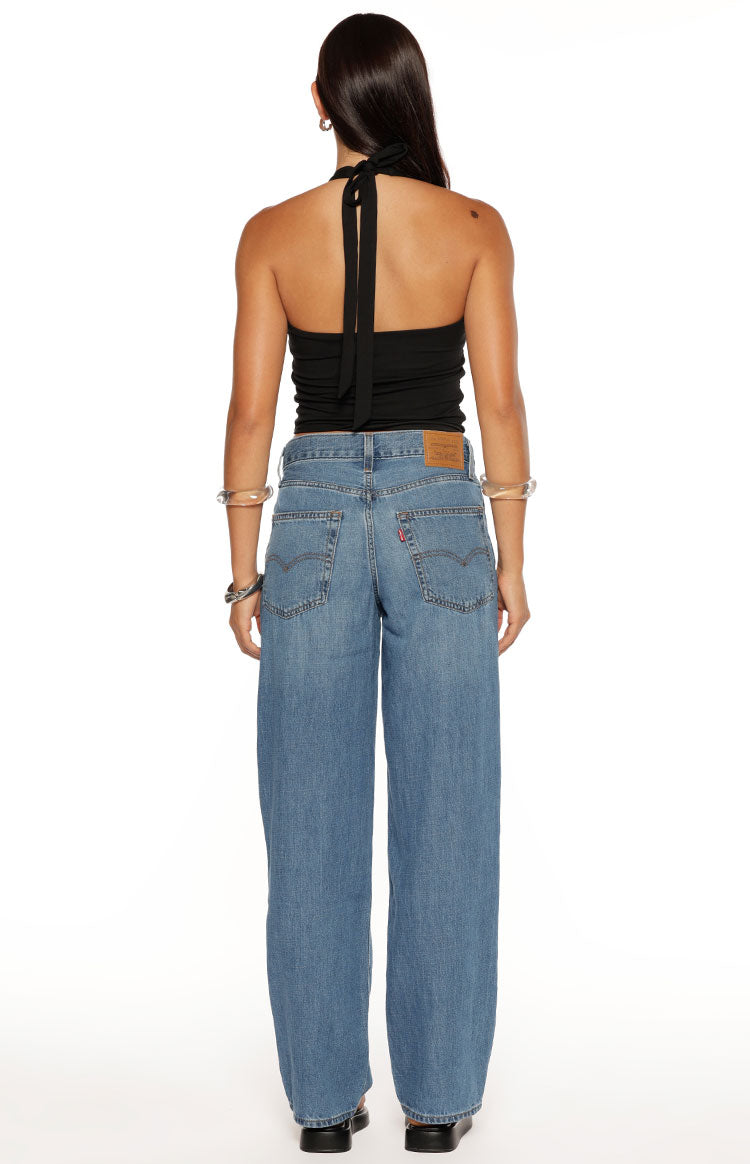 Levi's® Orta Yıkama Kadın Baggy Baba Jean