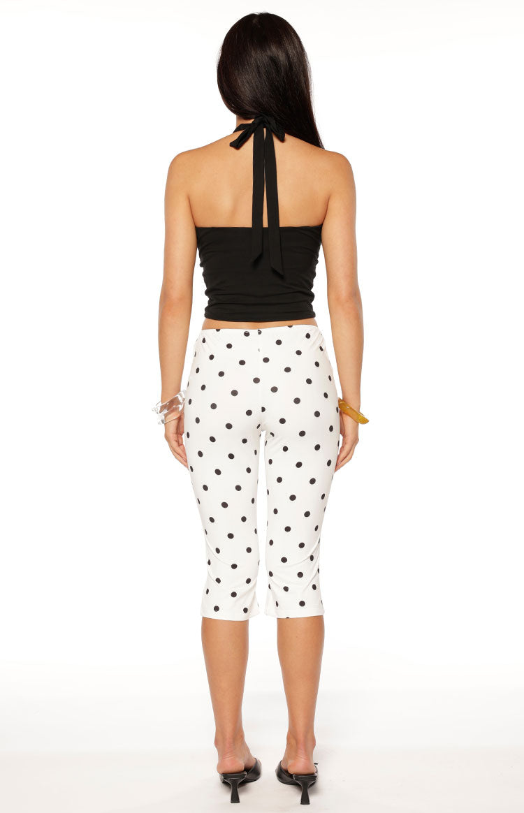 Lioness Starlet Capri Krem Puantiye
