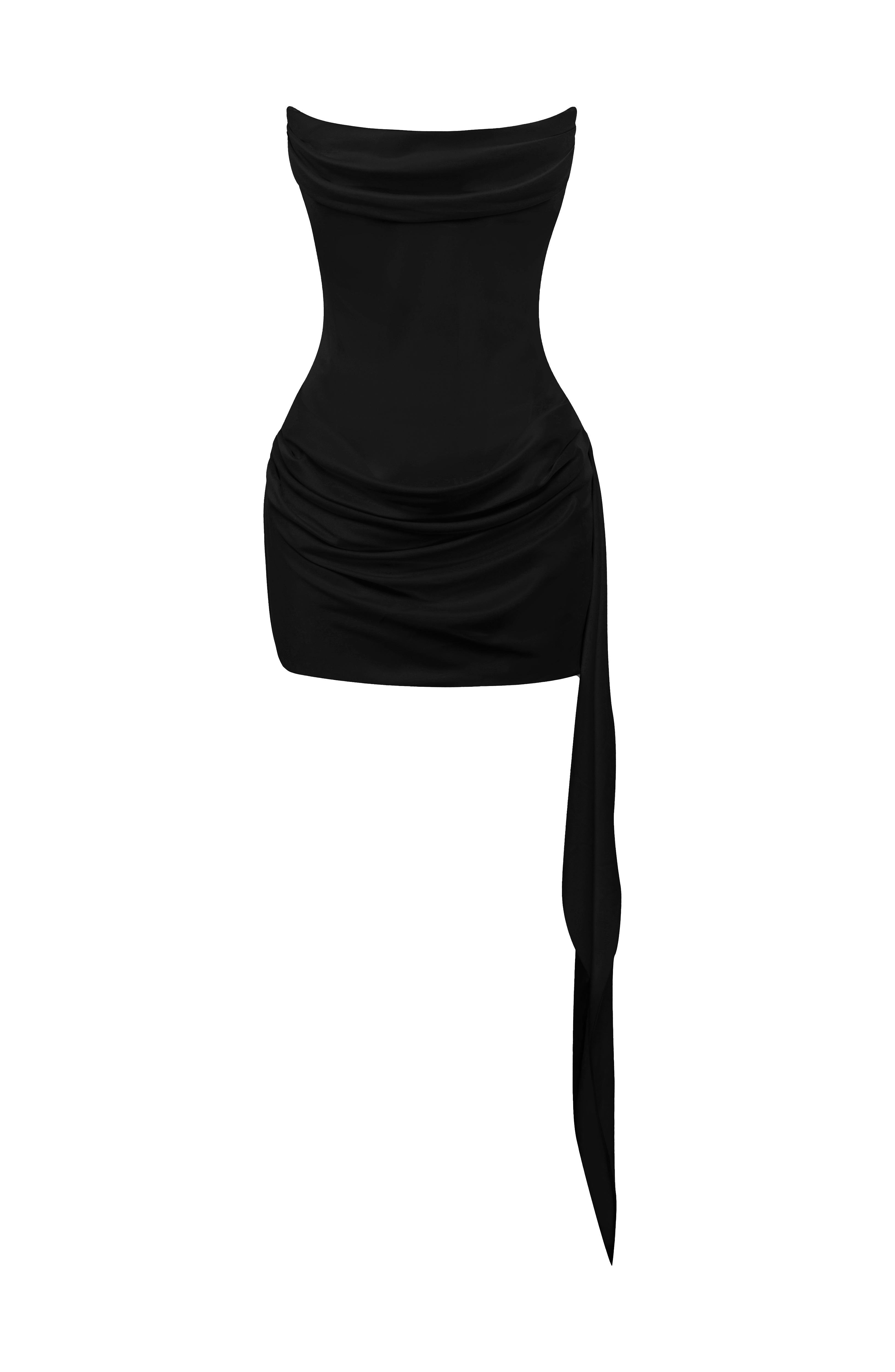Mona Mini Siyah Elbise