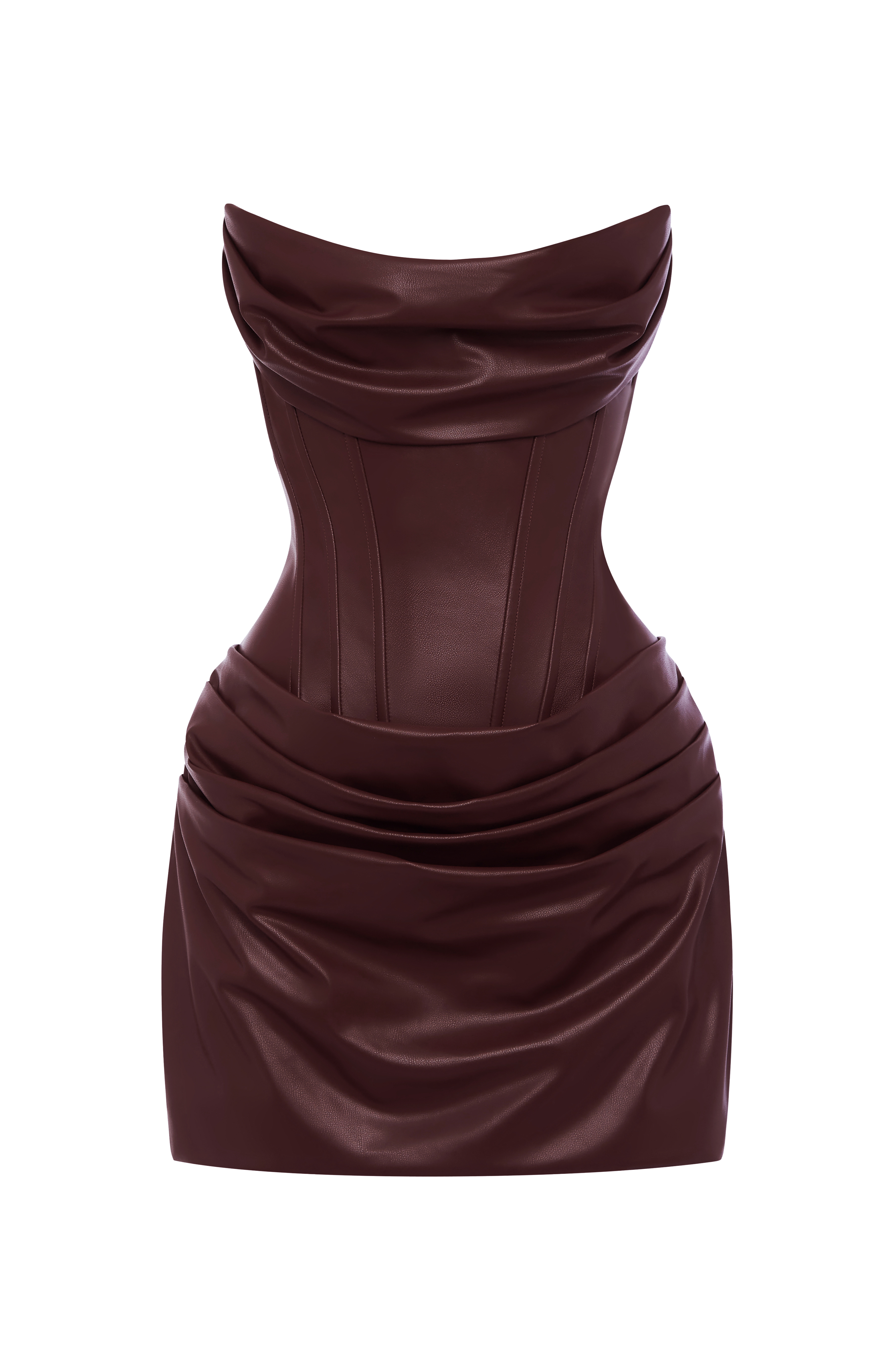 Palmer Mini Bordo Elbise